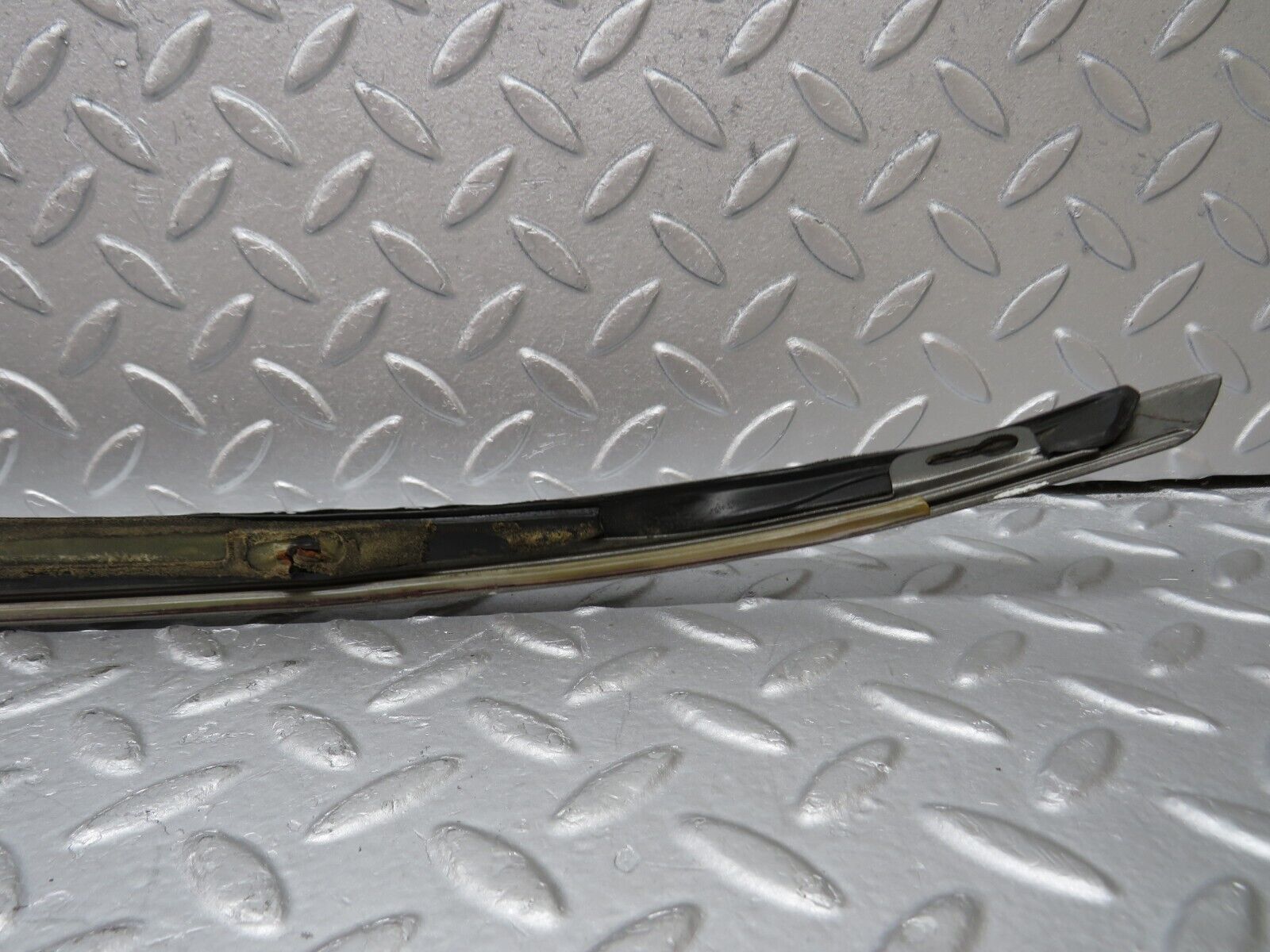 36057 Mercedes-Benz W126 420SE A Pillar Exterior Trim Right Side 1266981698