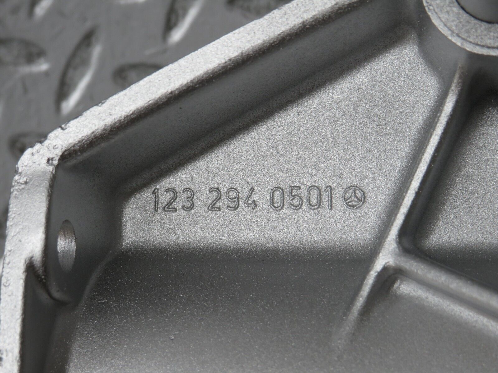 26828 Mercedes-Benz W123 240D Brake And Clutch Pedal Bracket 1232940501