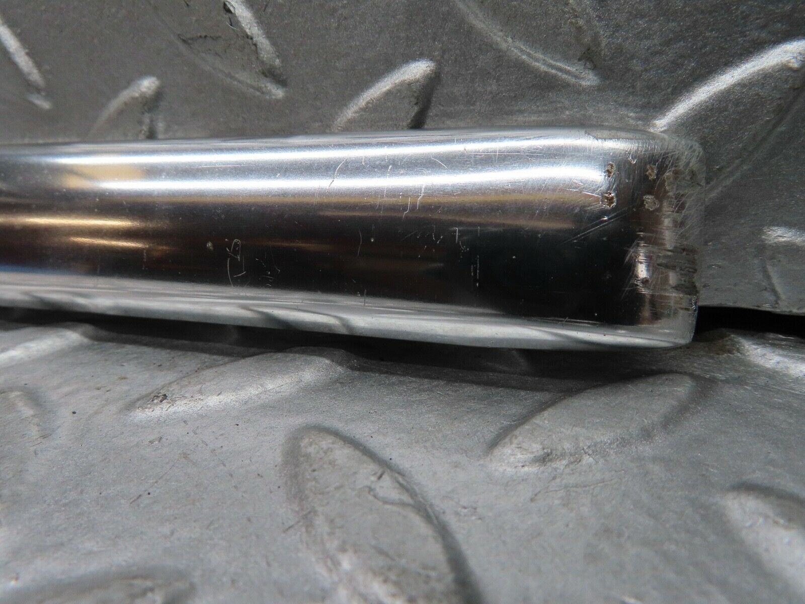 18611 Mercedes-Benz W120 W121 Ponton Rear Door Lower Chrome Moulding Trim