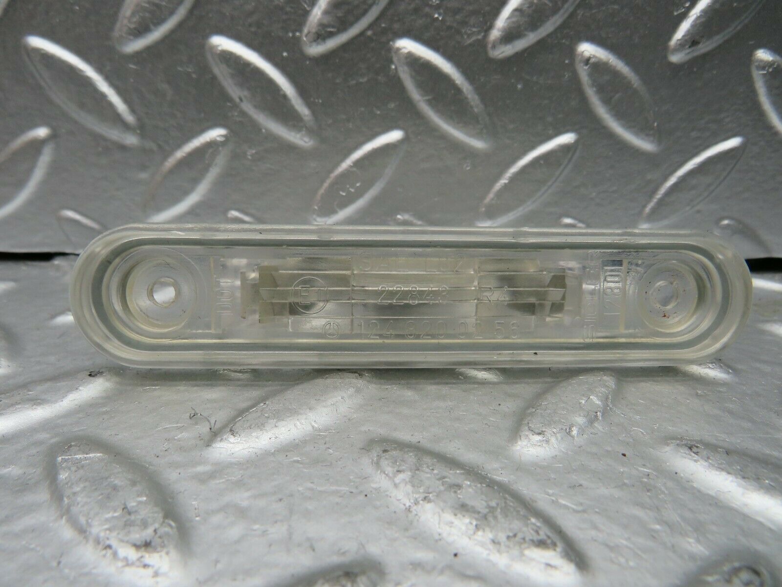 22584 Mercedes-Benz C124 E220 Coupe number Plate Light Pair 1248200256