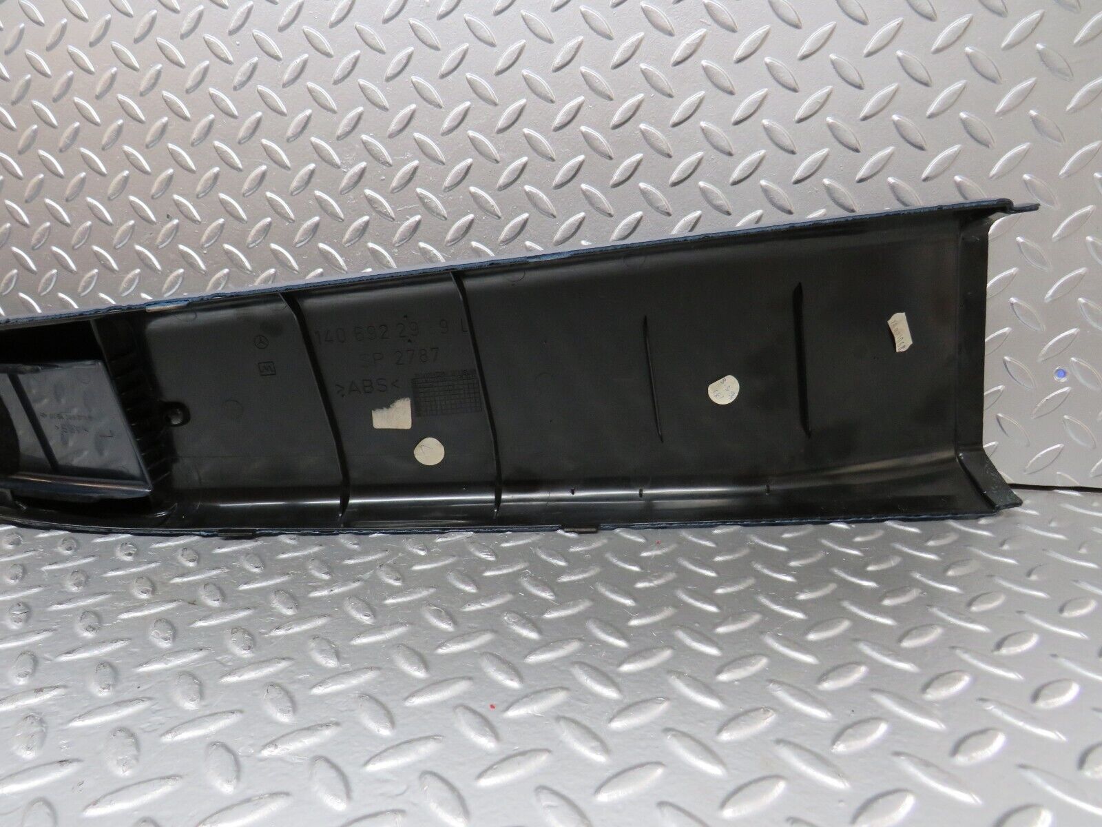 24845 Mercedes-Benz W140 S320 B Pillar Cover Left Side Blue 1406922989