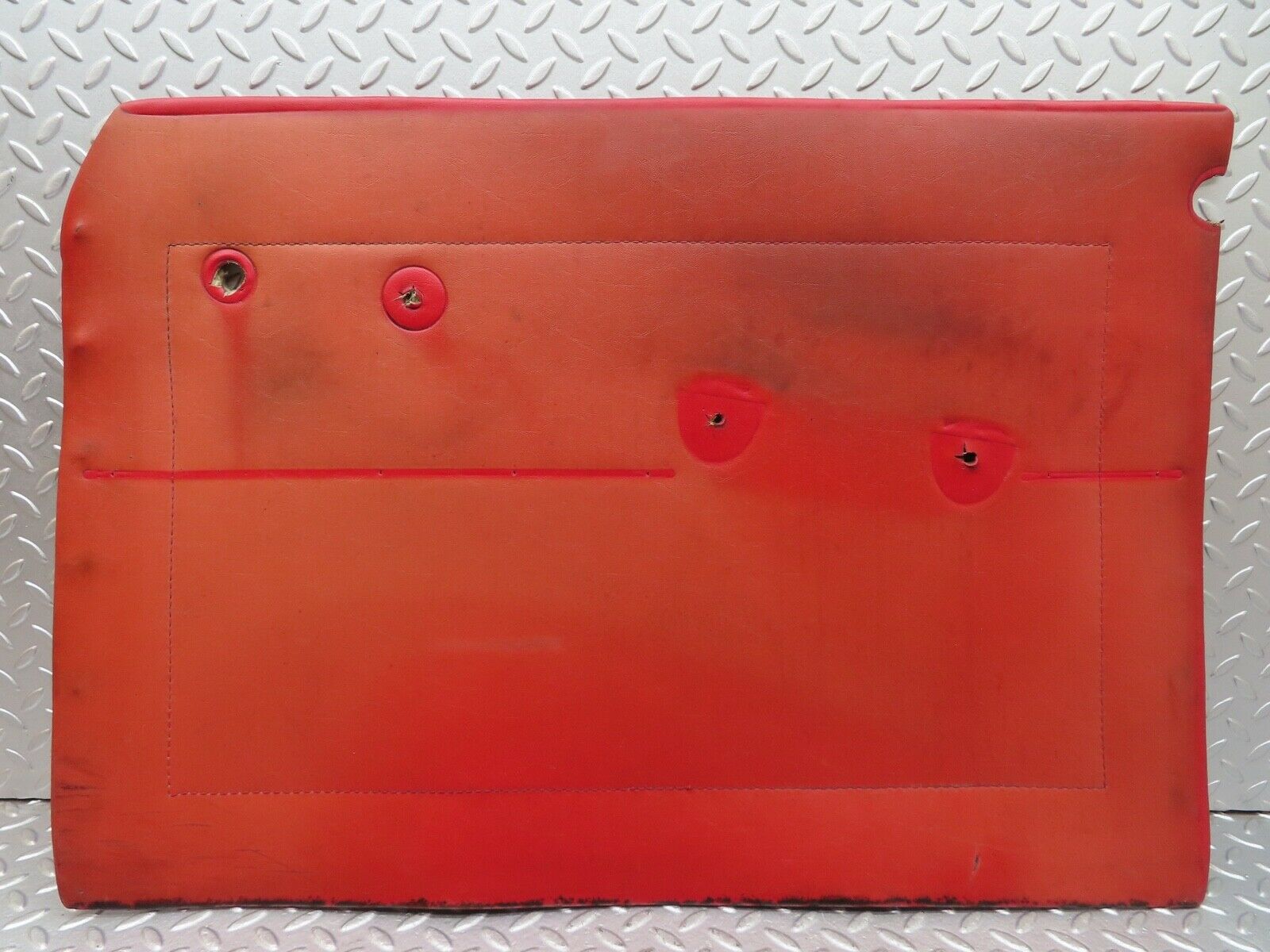 18768 Mercedes-Benz W120 W121 Ponton Front Right Door Card Red