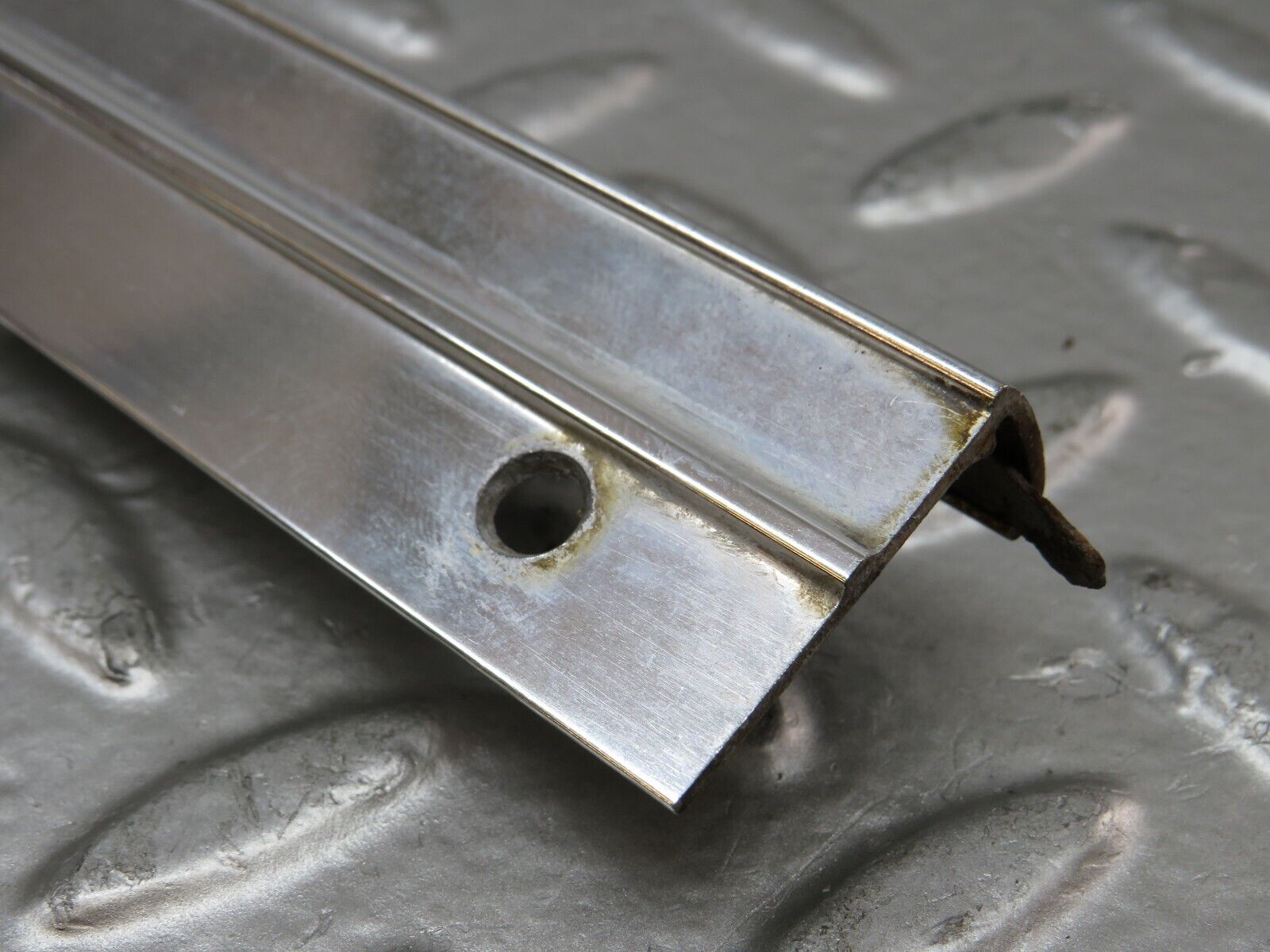 26403 Mercedes-Benz W116 450SE Roof Chrome Trim Right Side