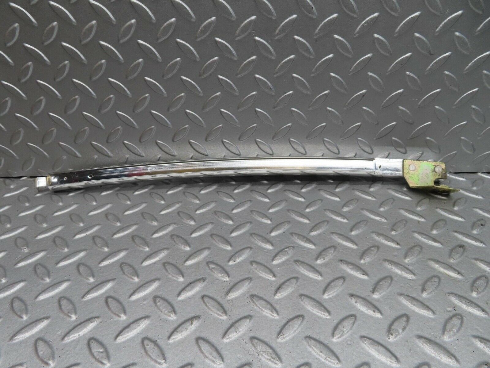 14328 Mercedes-Benz W116 350SE Rear Right Door Rear Chrome Window Channel