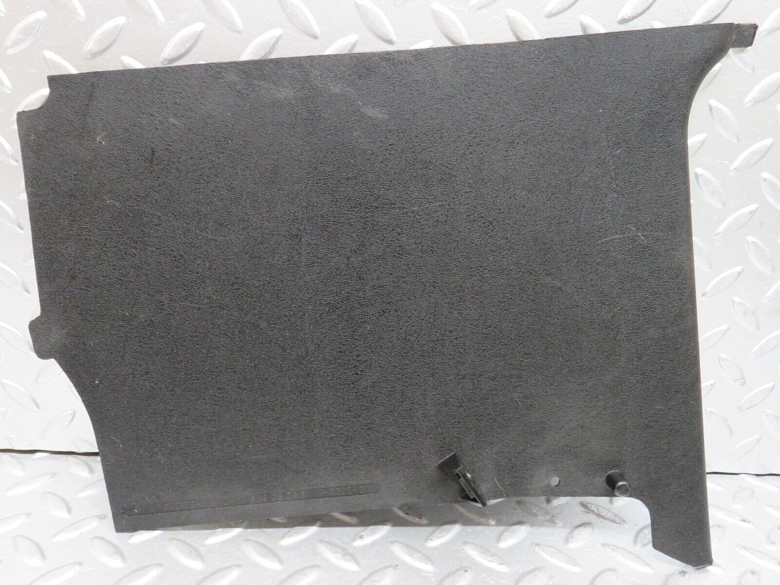 28032 Mercedes-Benz W123 280E Kick Panel Trim Left Side Black 1236880306