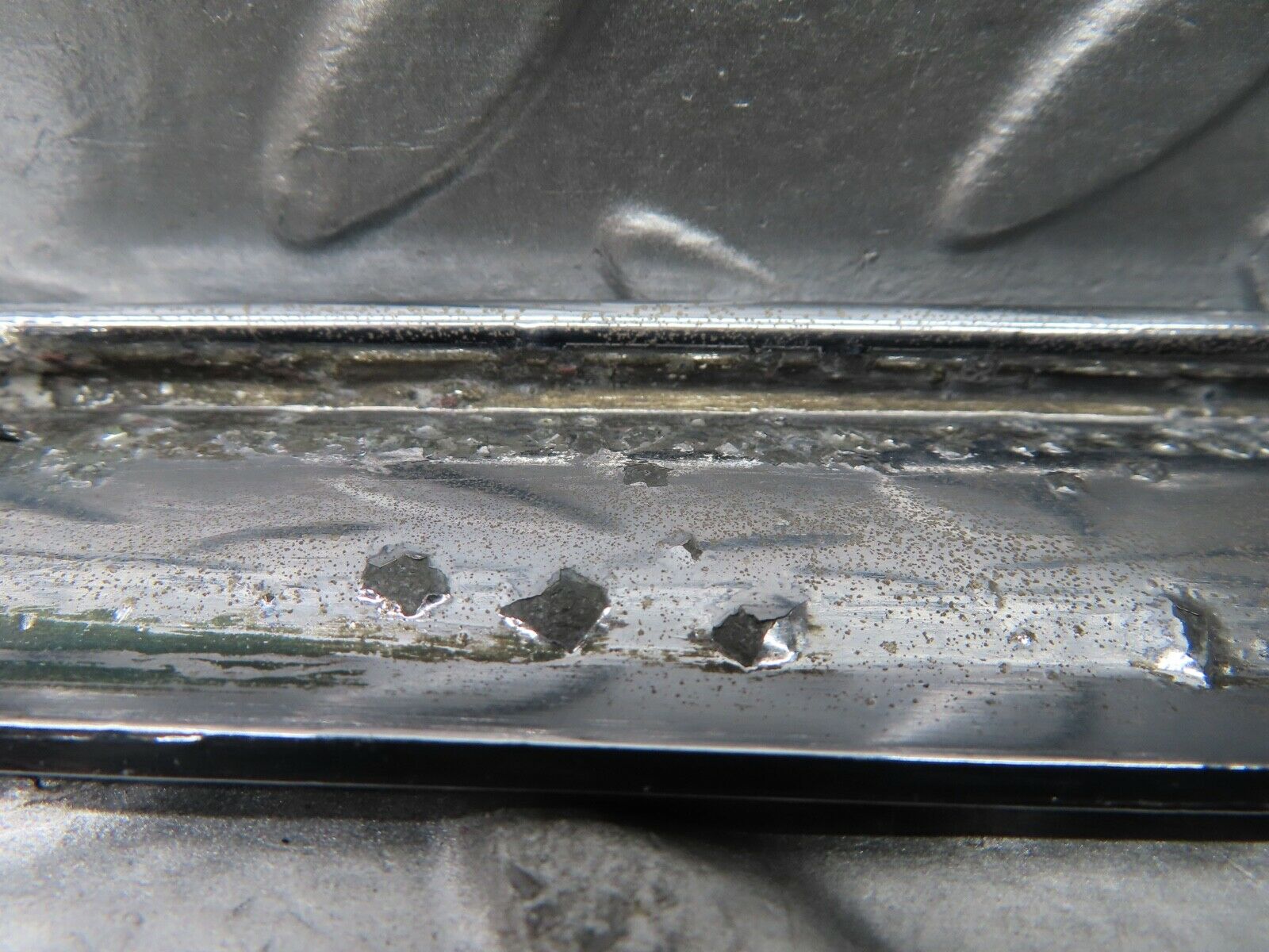 20866 Mercedes-Benz W114 250CE Coupe Trunk Lid Chrome Handle