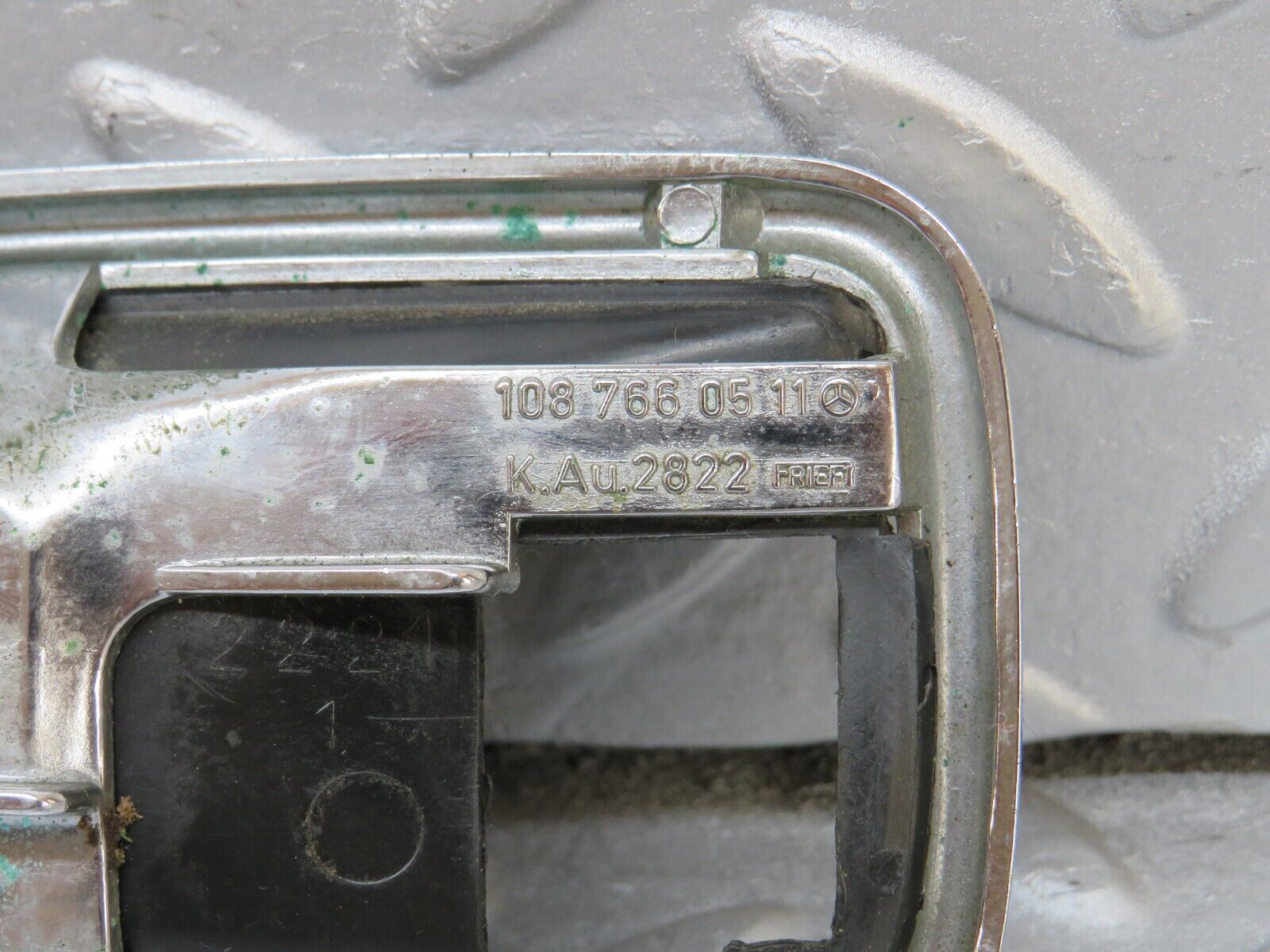 35691 Mercedes-Benz W108 Chrome Frame For Door Opener Left 1087660511