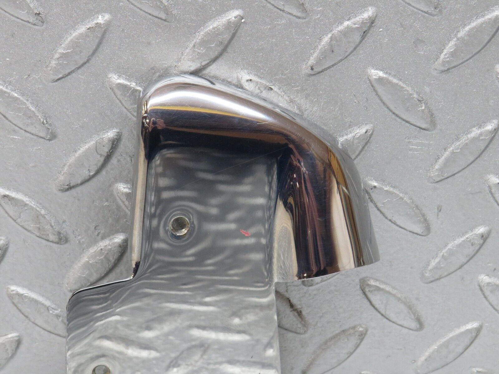 37763 Mercedes-Benz A124 320E Cabriolet B Pillar Chrome Cover Plate Right Side