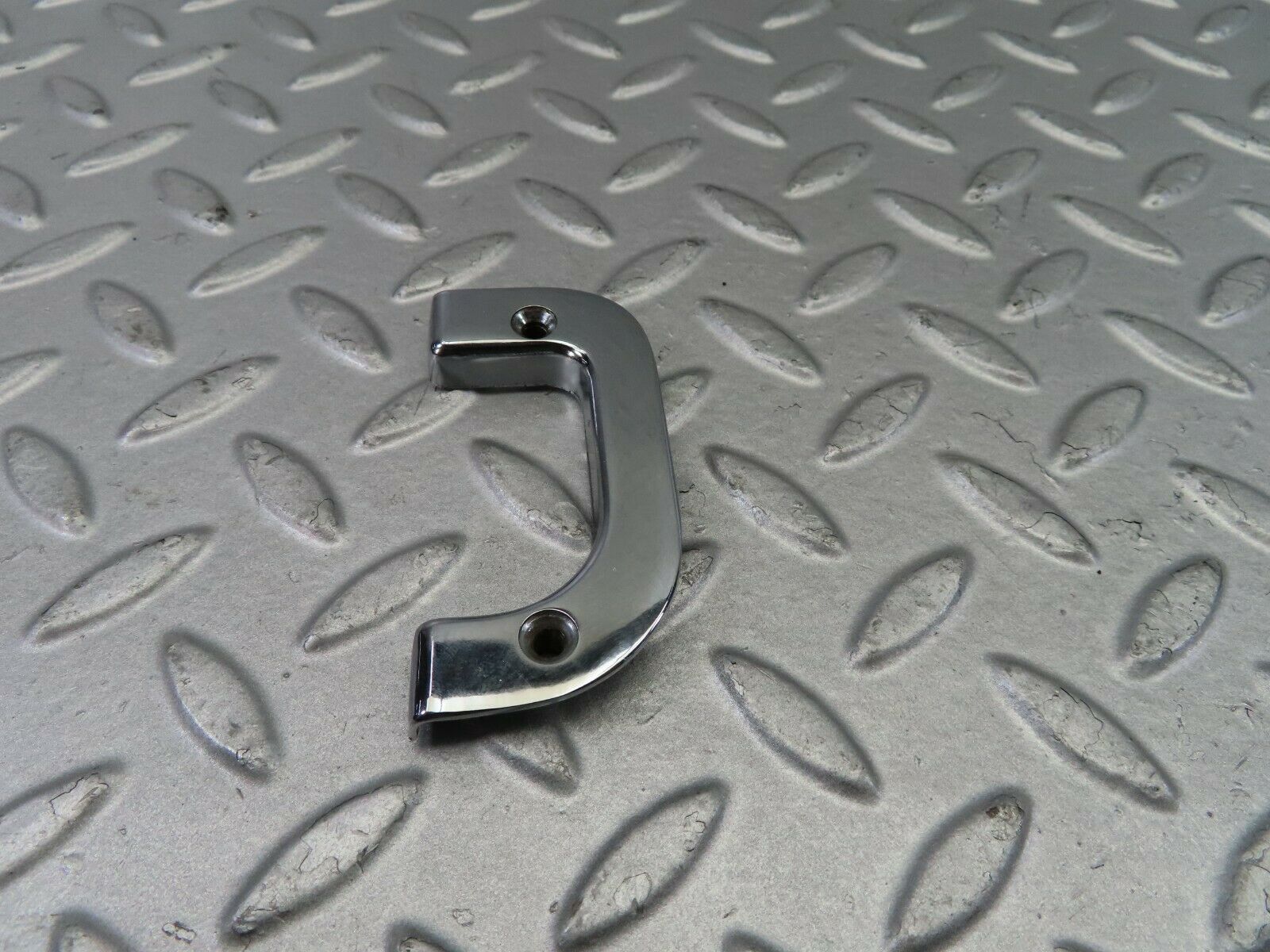 7618 Mercedes-Benz S123 230TE Wagon Right Chrome Door Latch Trim 1237230224