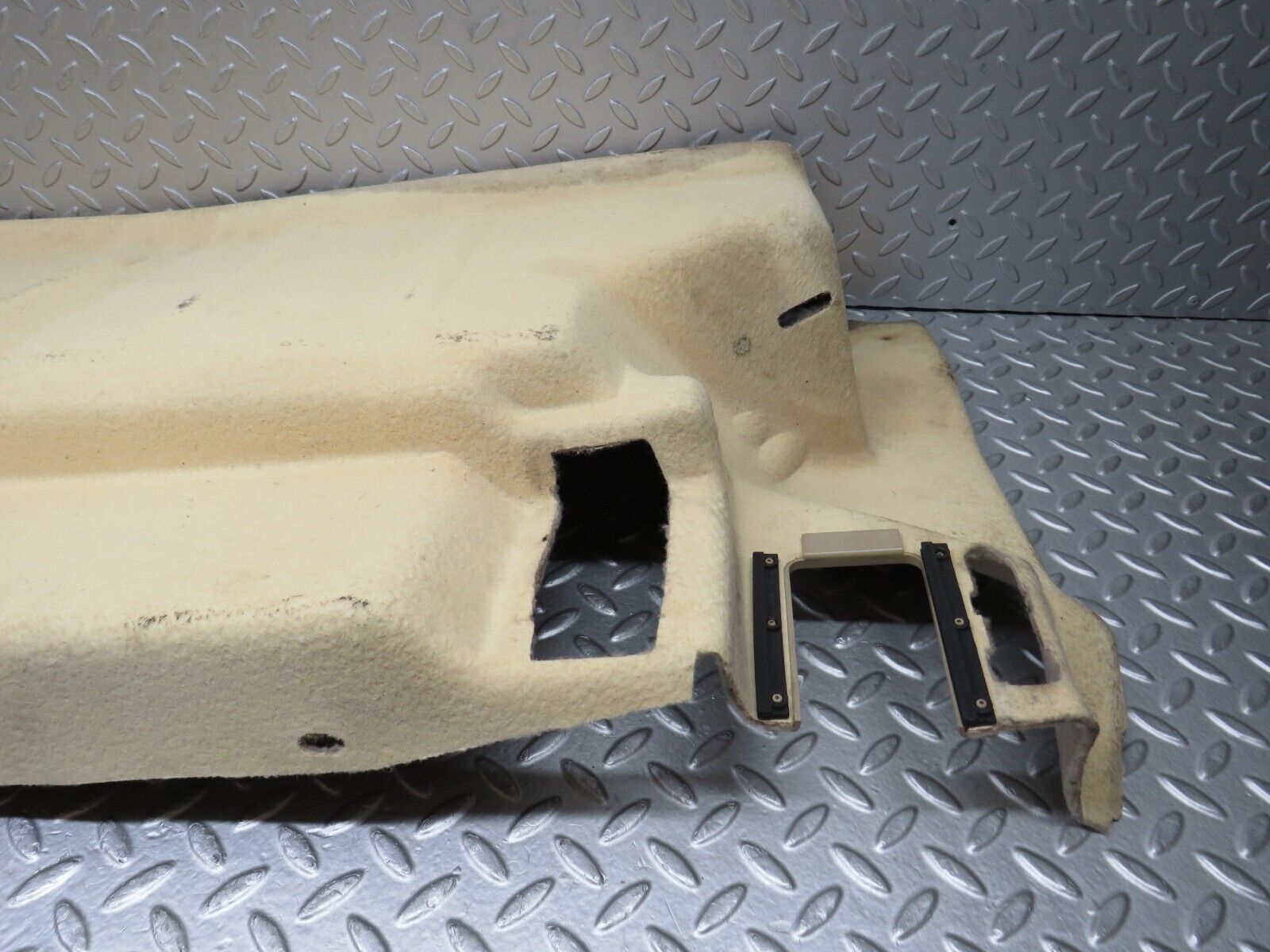 38280 Mercedes-Benz R129 280SL Coupe Fuel Tank Cover Carpet Beige 1296900098
