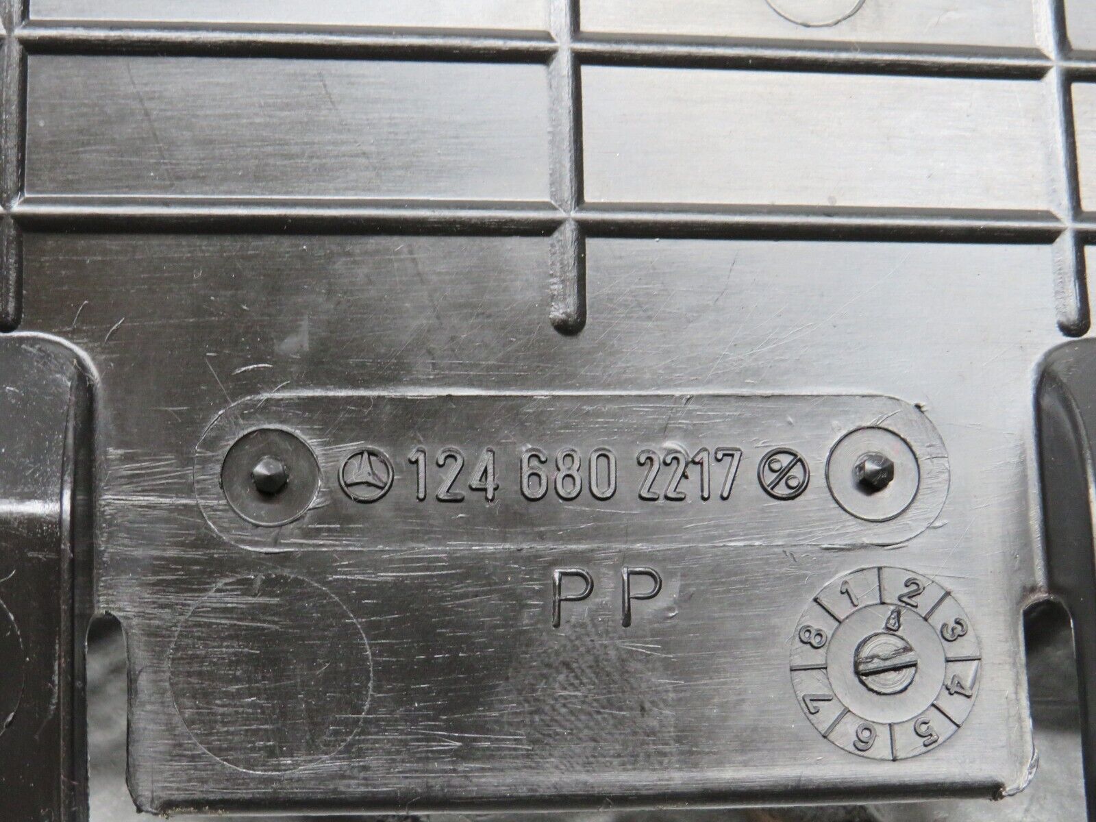 28955 Mercedes-Benz C124 320CE Coupe Under Dash Panel Right Side 1246802217