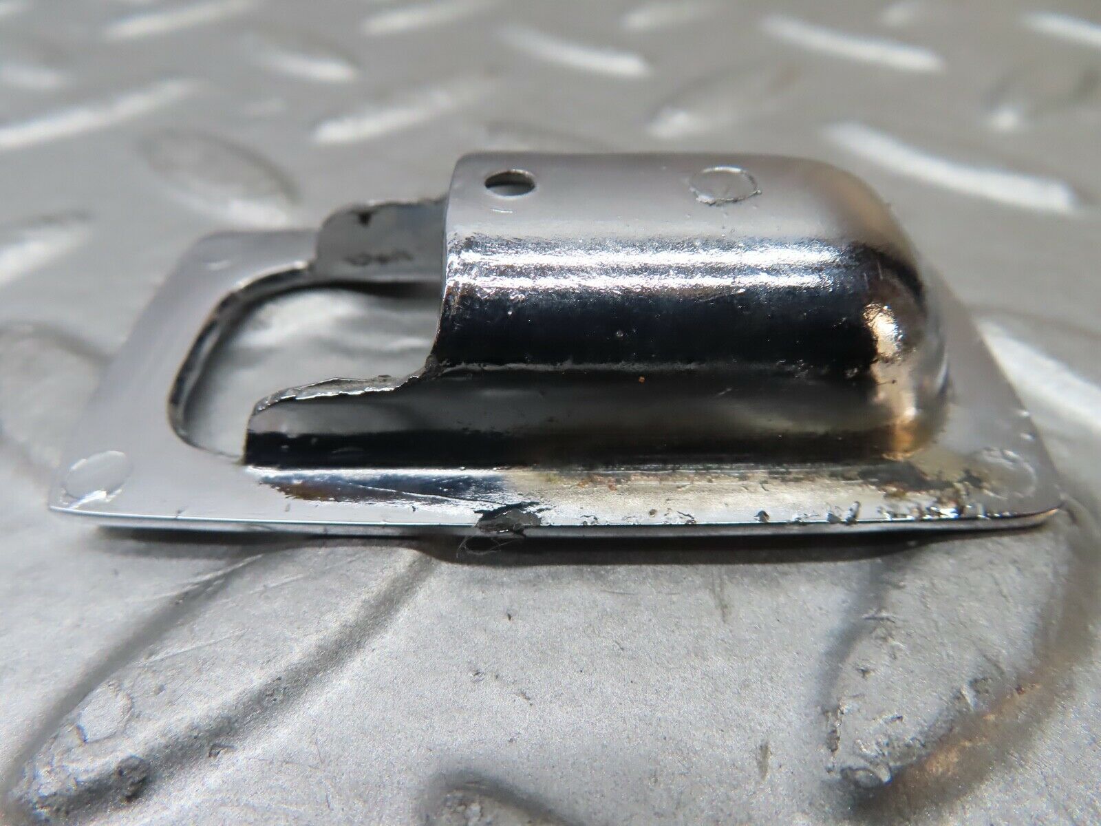 20839 Mercedes-Benz W114 250CE Coupe Door Lock Handle Surround Chrome