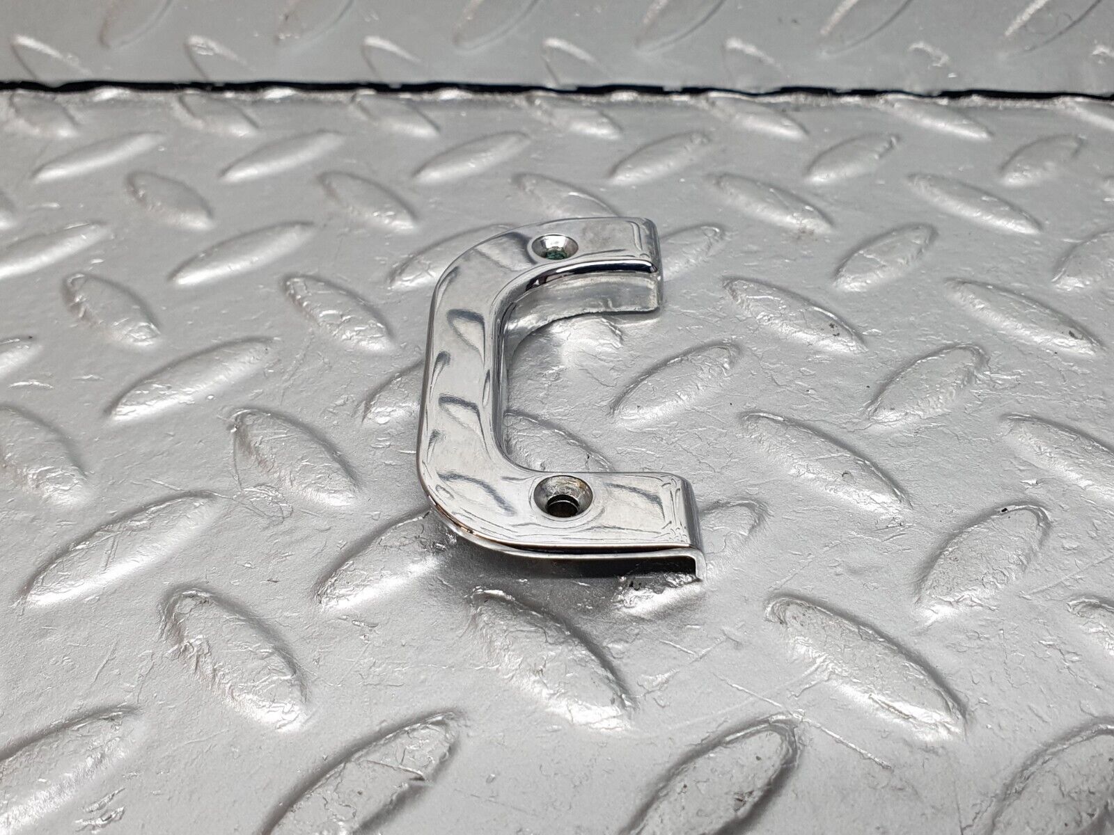 40896 Mercedes-Benz W126 300SE Interior Chrome Door Latch Trim Right 1237230224