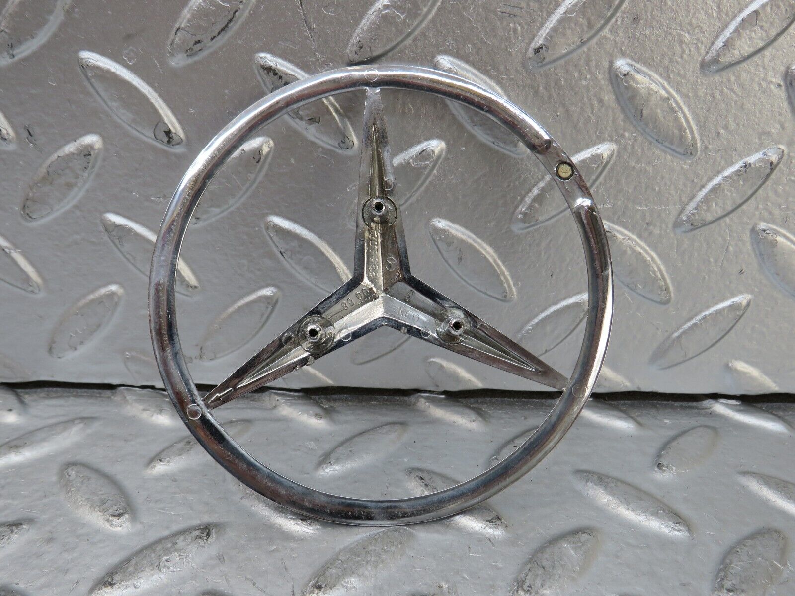 26487 Mercedes-Benz C124 220CE Coupe Chrome Rear Emblem 2017580058