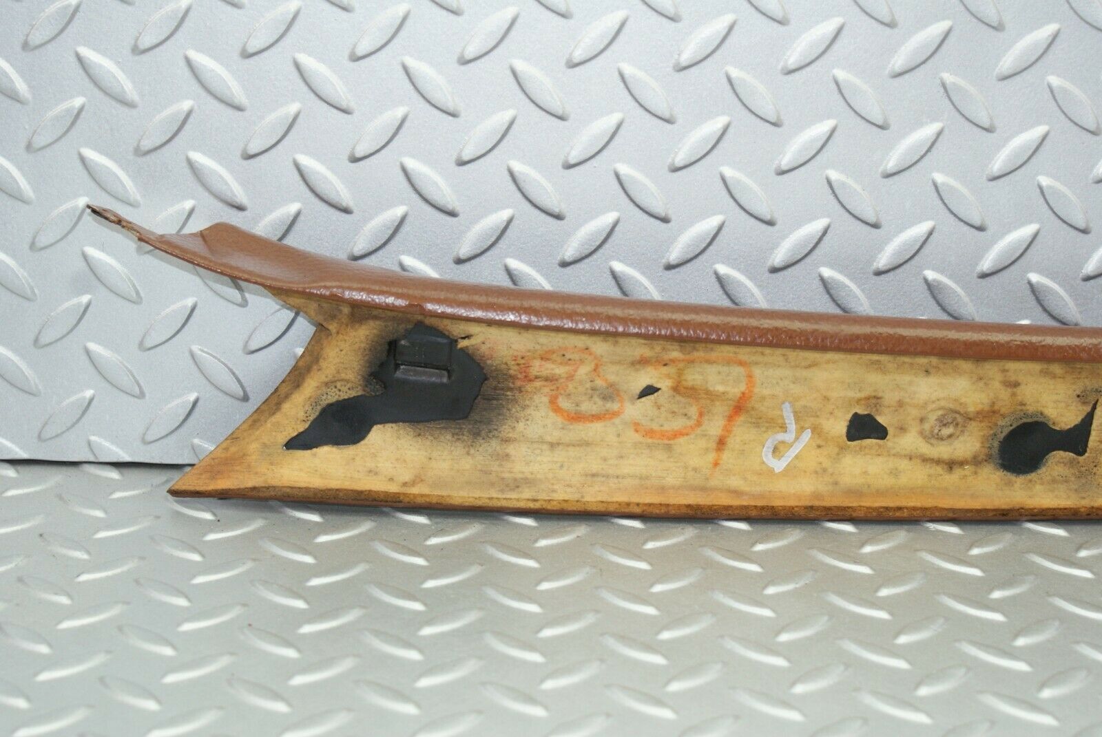 2675 Mercedes-Benz W116 350SE A Pillar Panel Right Side Brown