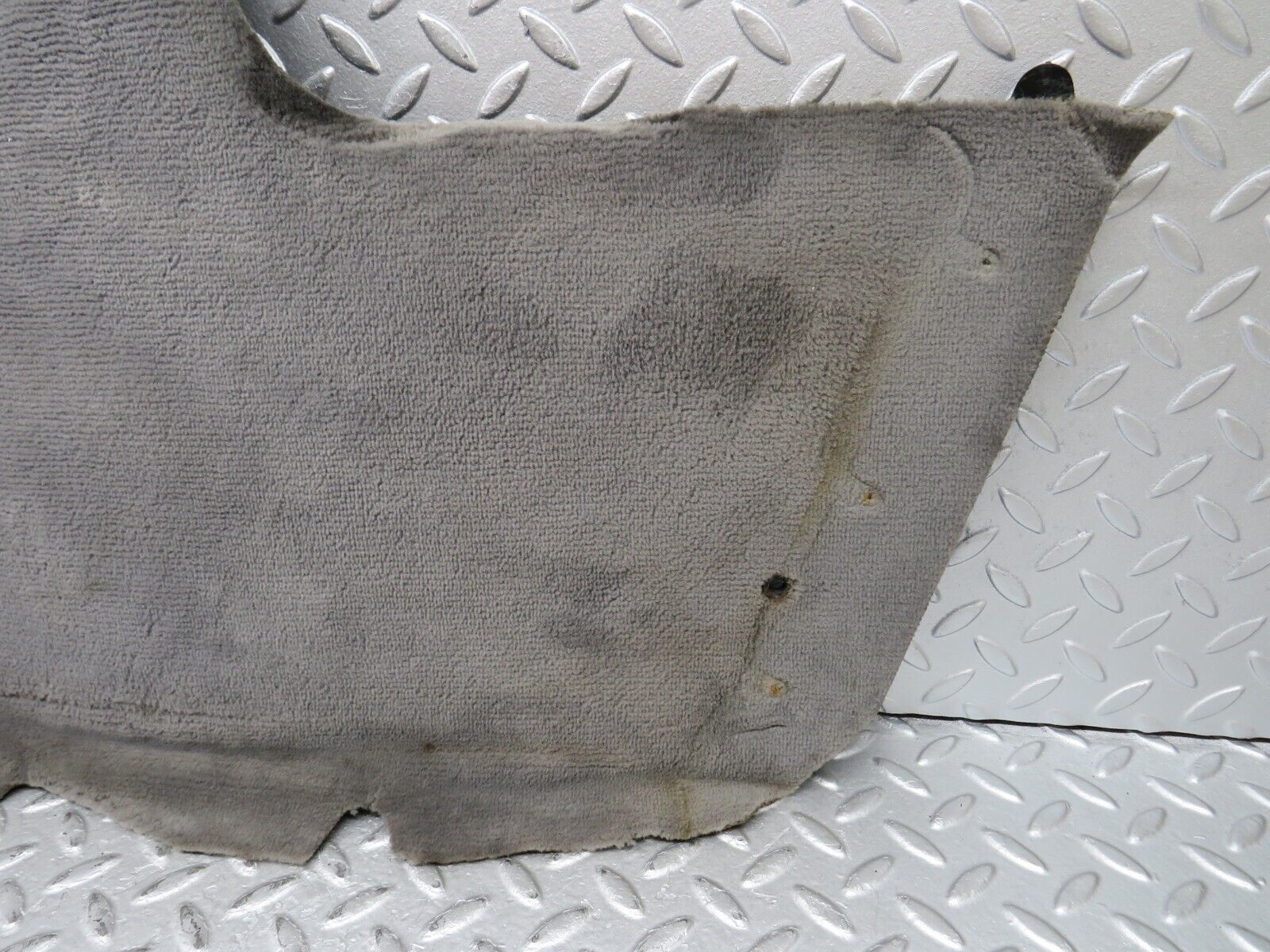36232 Mercedes-Benz W126 420SE Centre Console Carpet Right Grey 1266831225