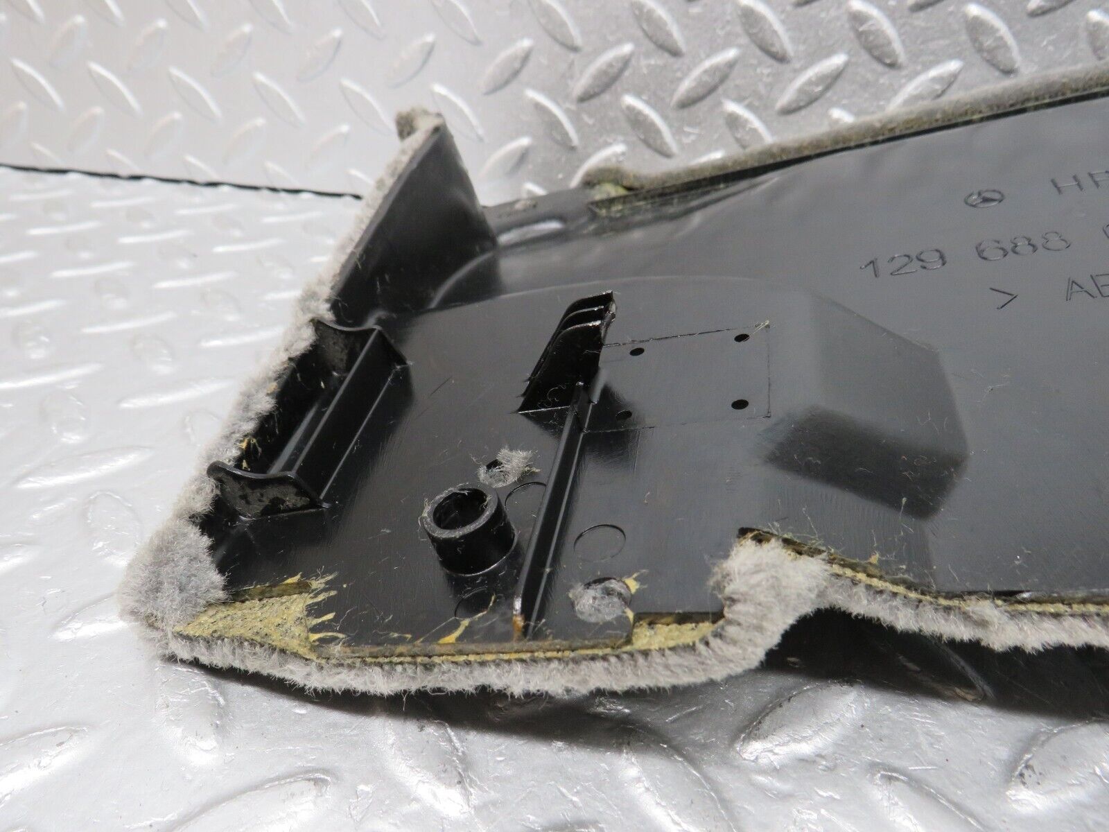 39373 Mercedes-Benz R129 320SL Coupe Kick Panel Left Side Grey 1296880306