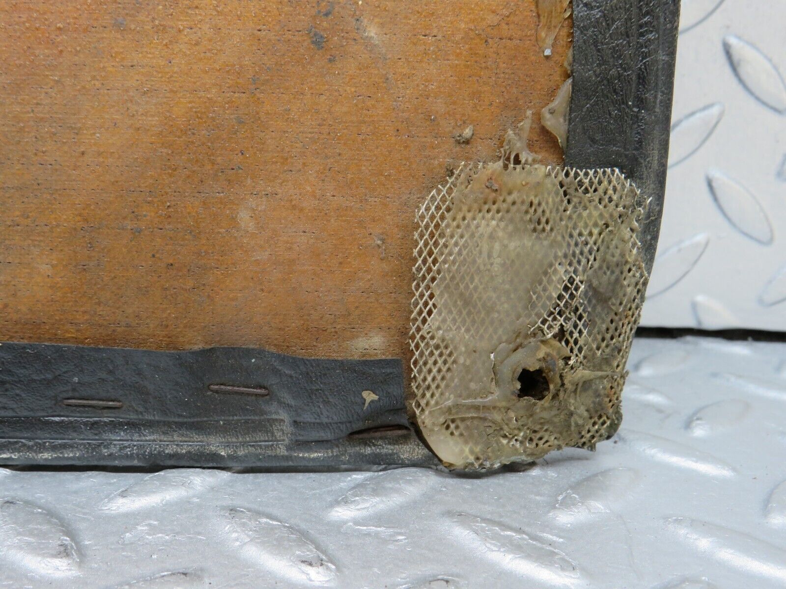 35806 Mercedes-Benz W108 Rear Right Door Card Black