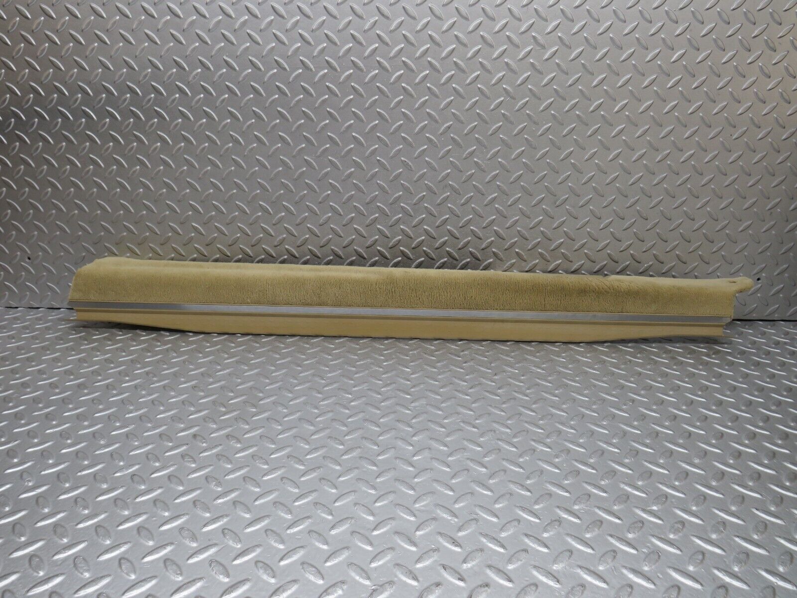38284 Mercedes-Benz R129 280SL Coupe Right Door Sill Cover Beige 1296800235