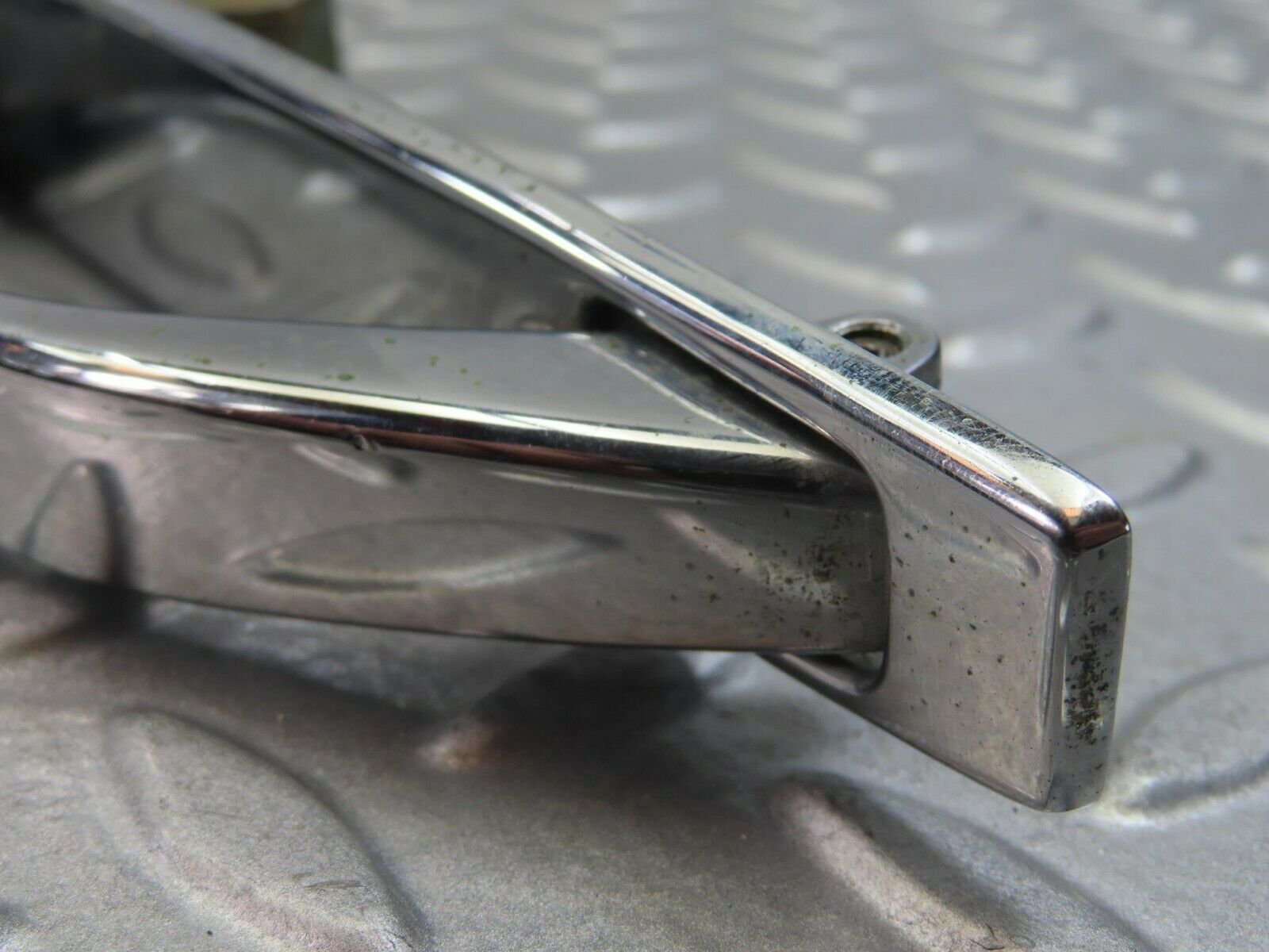 8749 Mercedes-Benz W116 Chrome Door Handle Rear Right 1167600059