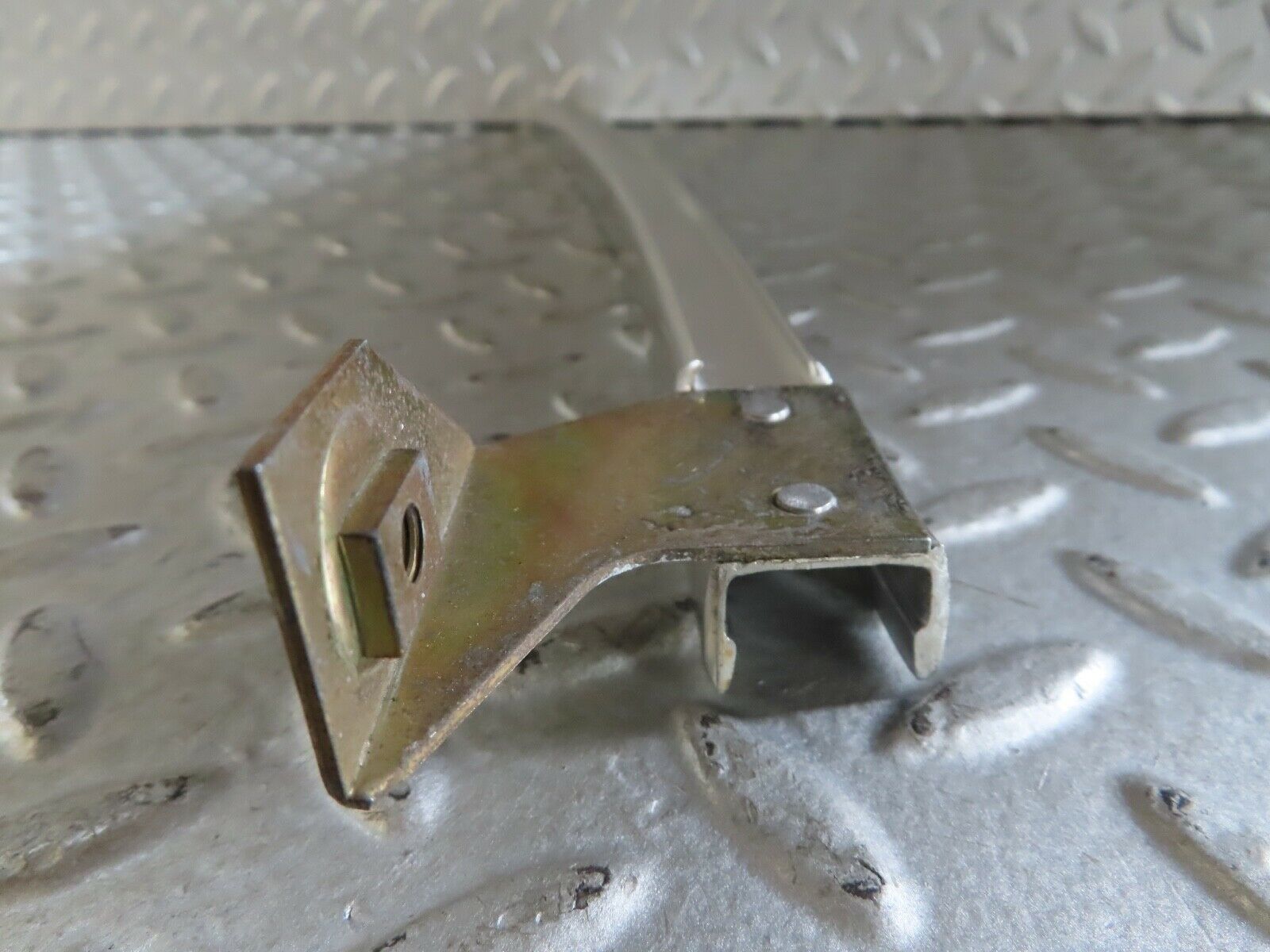 19132 Mercedes-Benz W123 300D Rear Right Door Chrome Window Channel