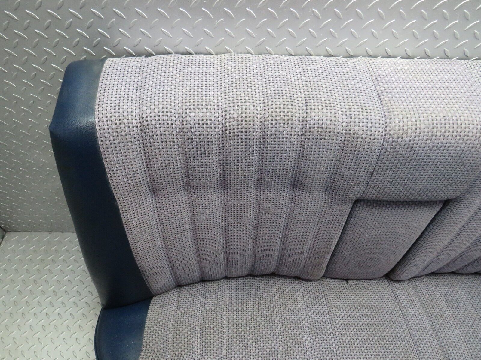 31148 Mercedes-Benz W123 200D Rear Seat Blue 1239200050 1239200016