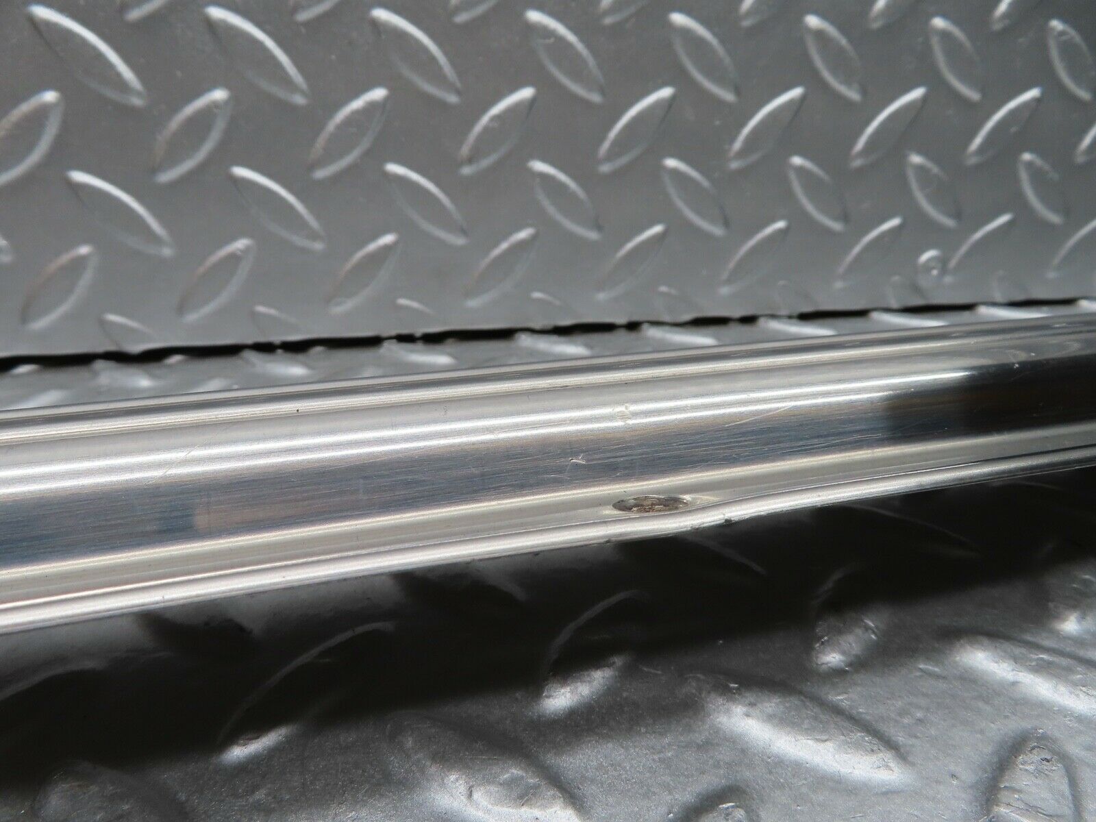 20956 Mercedes-Benz W114 250CE Coupe Left Door Sill Chrome