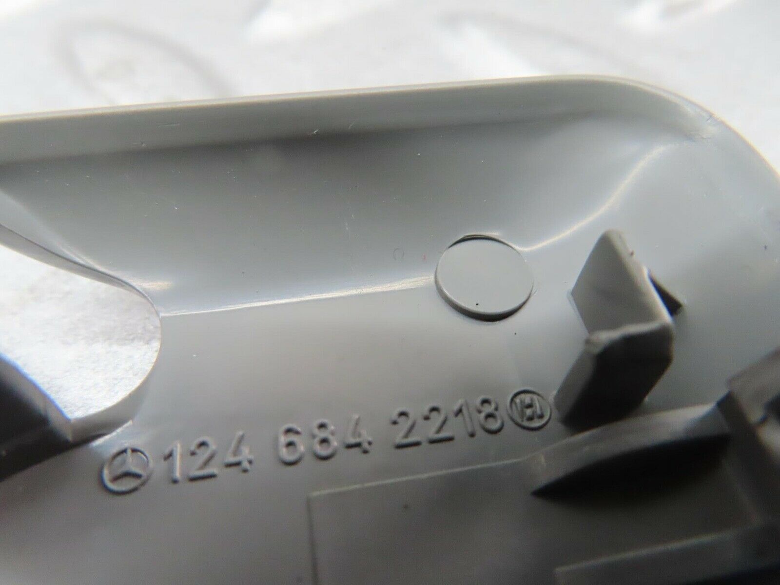 16499 Mercedes-Benz W124 260E Front Seat Rail Trim Cover 1246842118