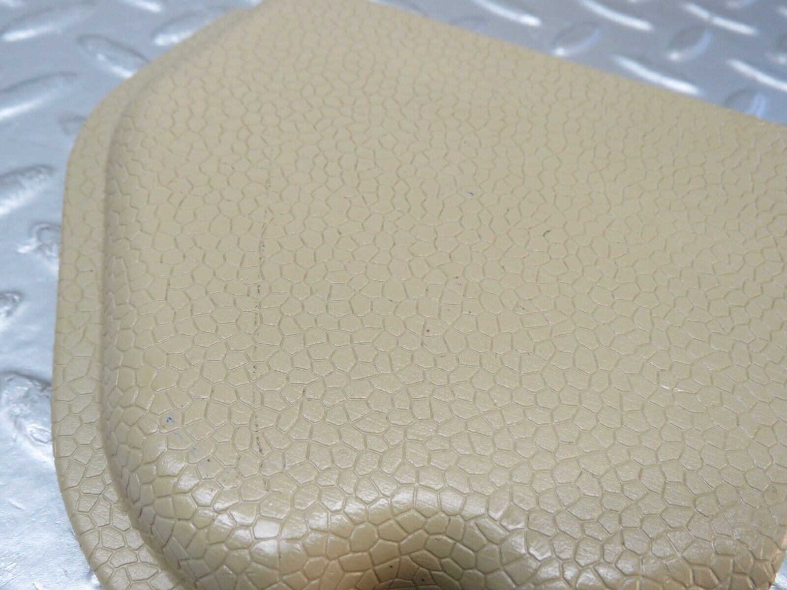 38267 Mercedes-Benz R129 280SL Coupe Trunk Lock Cover Cream 1296930027