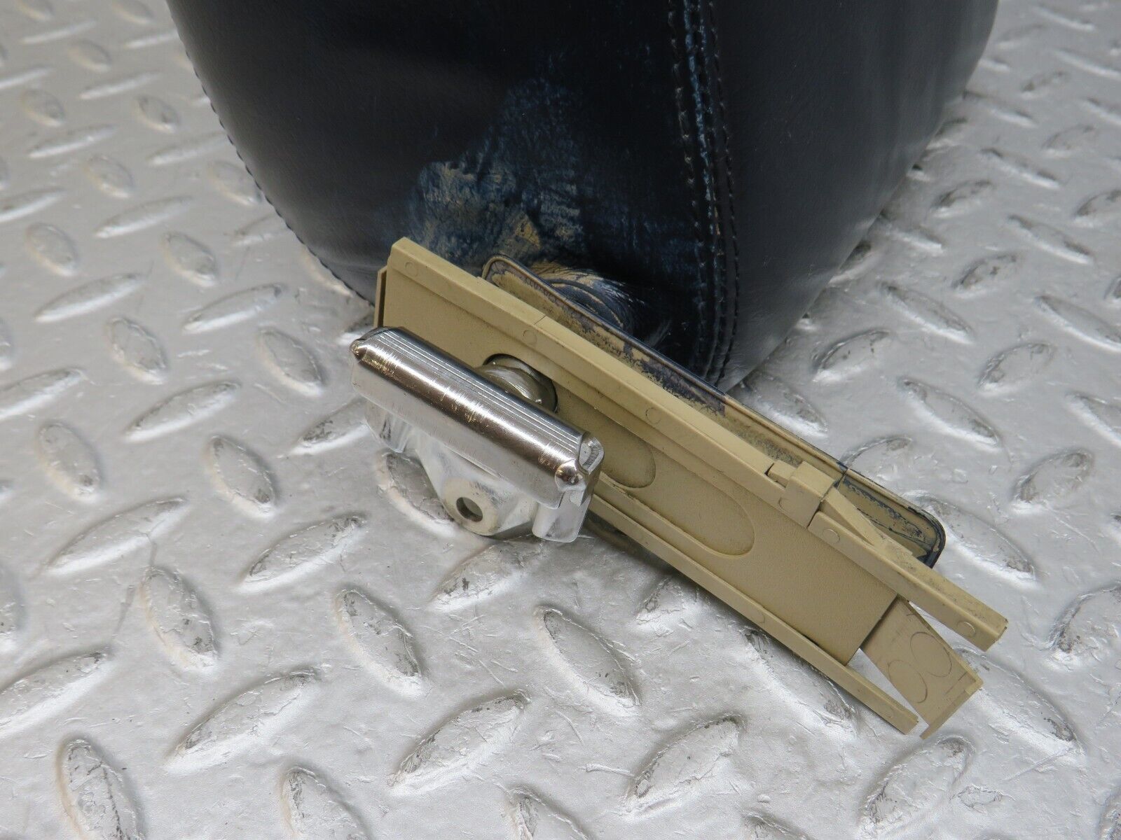 36837 Mercedes-Benz R129 300SL-24 Front Left Seat Headrest Blue Leather