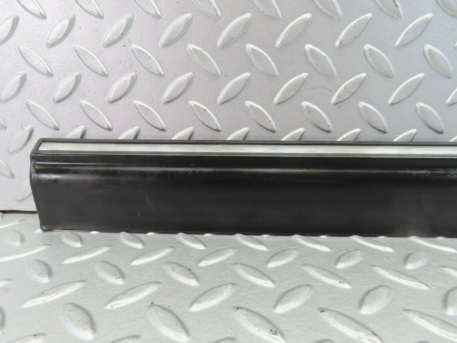 7683 Mercedes-Benz S123 230TE Wagon Rear Left Door Sill Trim Black