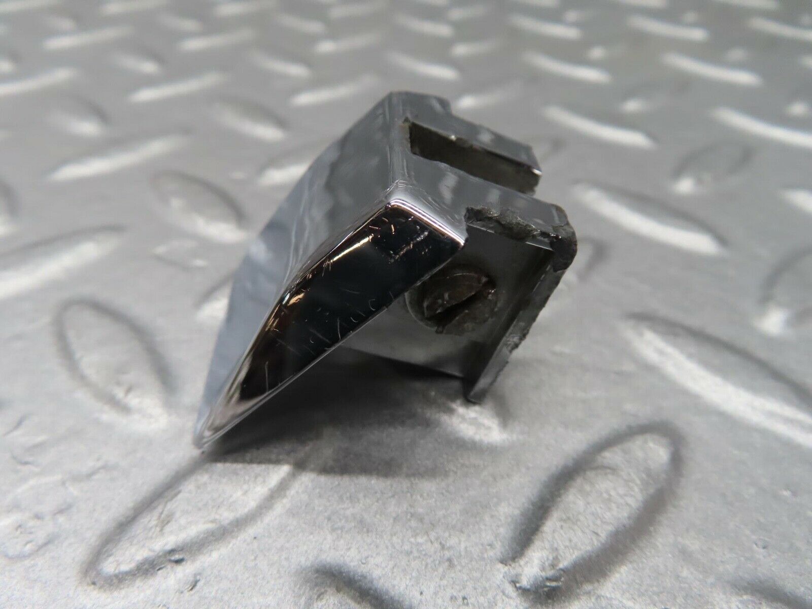 14143 Mercedes-Benz C107 280SLC Left Door Window Channel Chrome Top