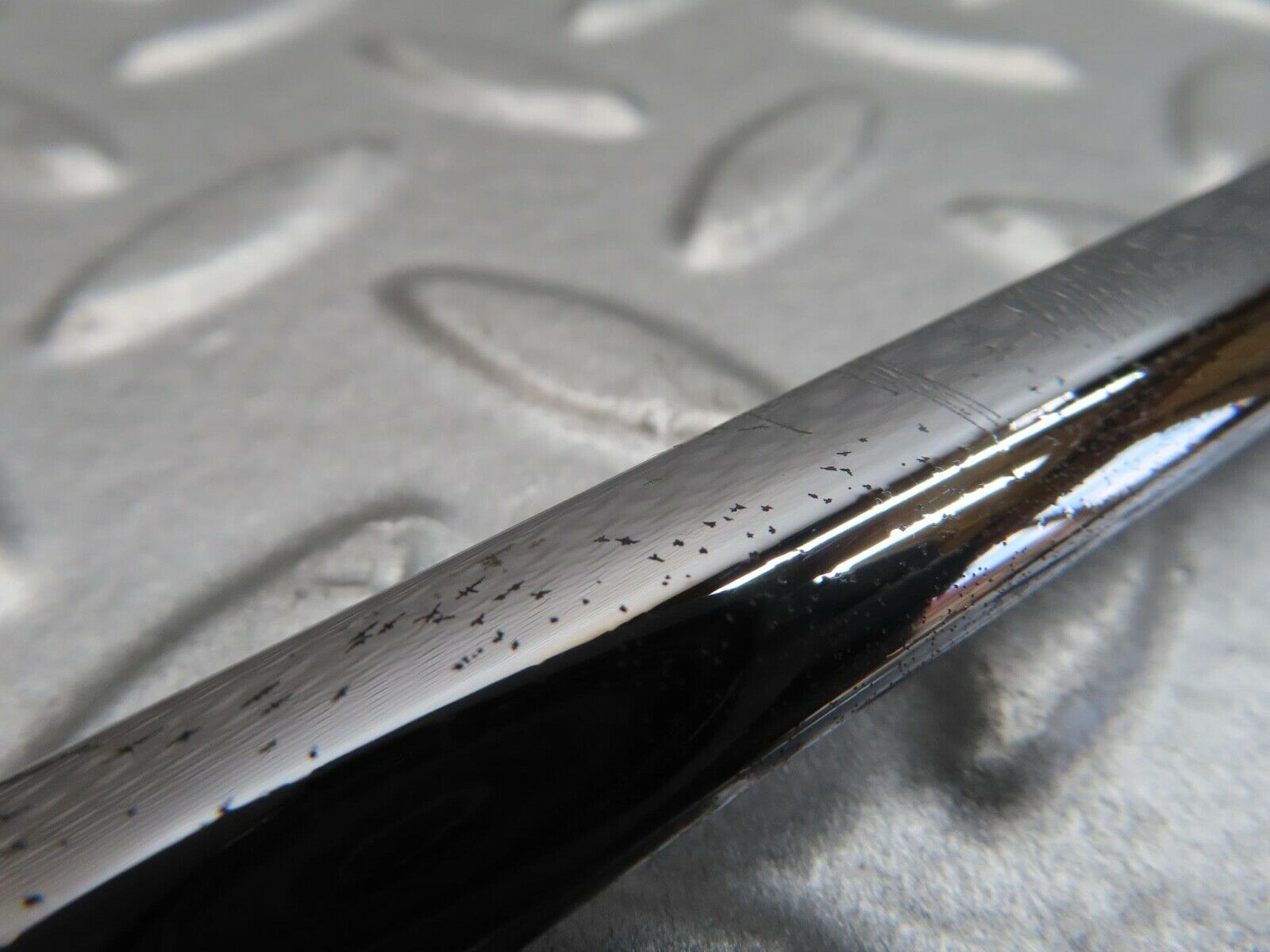 13281 Mercedes-Benz W111 220S Roof Chrome Trim Left Side