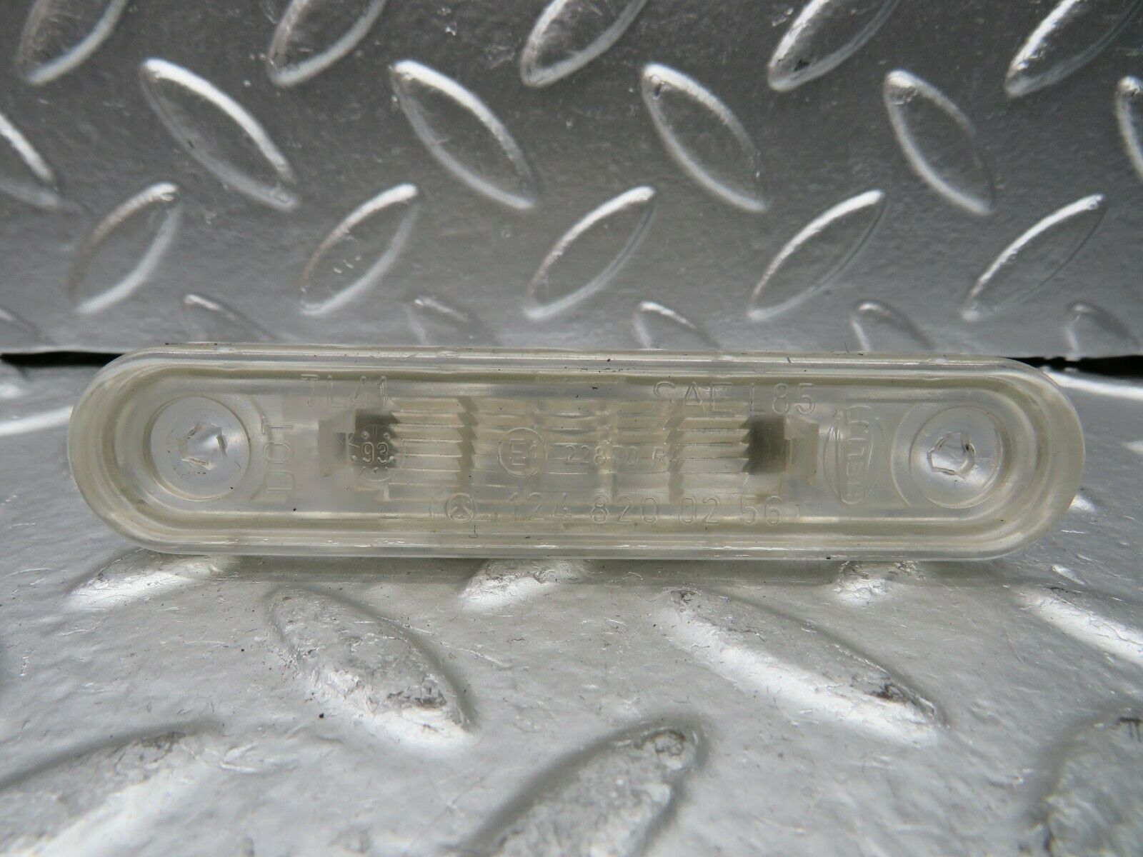 22584 Mercedes-Benz C124 E220 Coupe number Plate Light Pair 1248200256