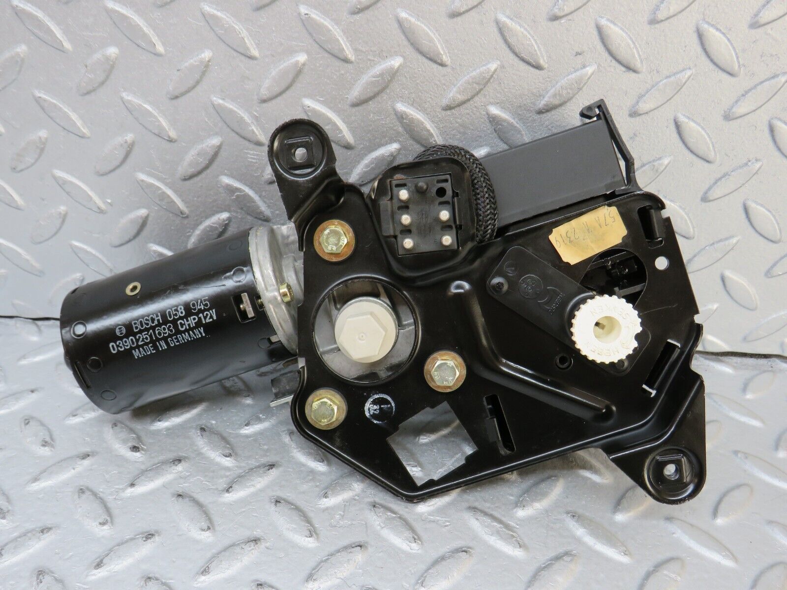 36526 Mercedes-Benz W201 190E 2.0L Sunroof Motor Webasto With Relay 0390251693 1248210047