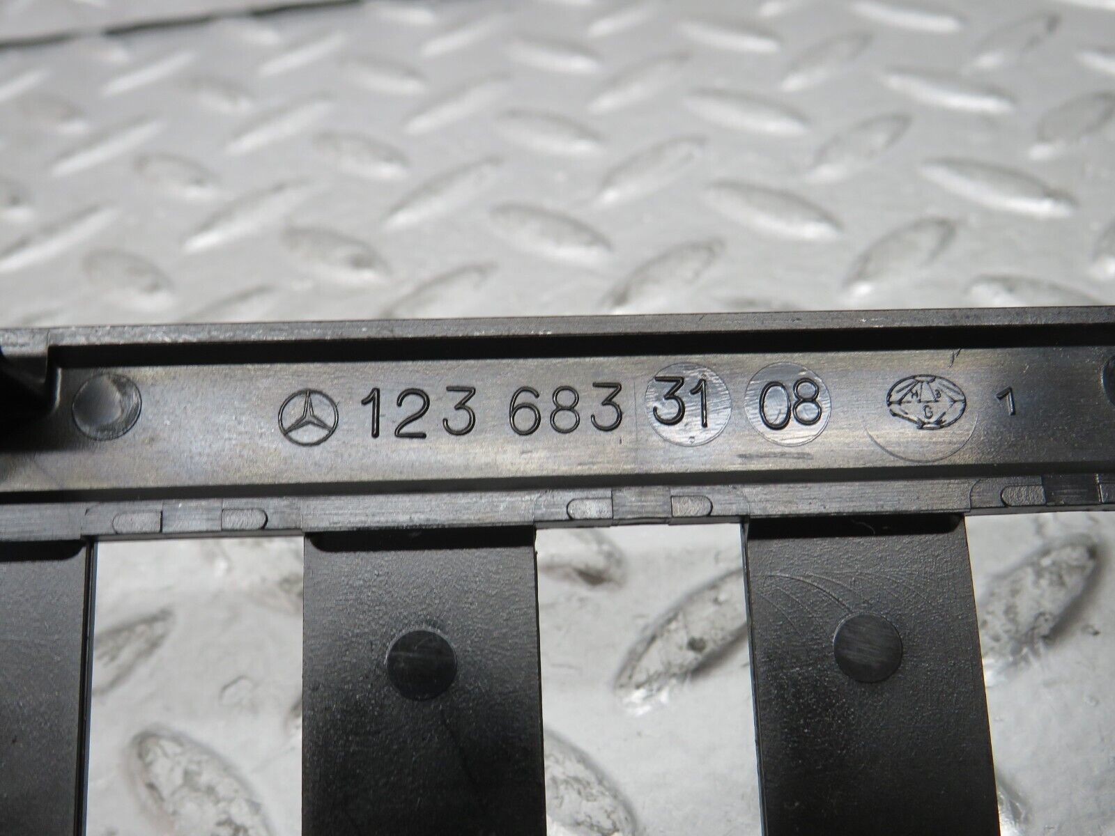 29698 Mercedes-Benz W123 230E Centre Console Switch Holder Trim 1236833108