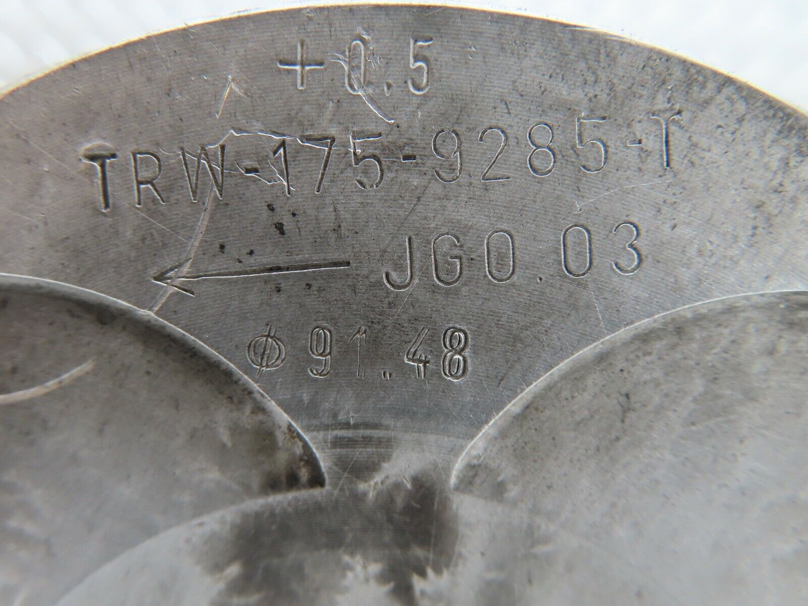 19196 Mercedes-Benz W123 300D Piston With Connecting Rod 91.48 mm