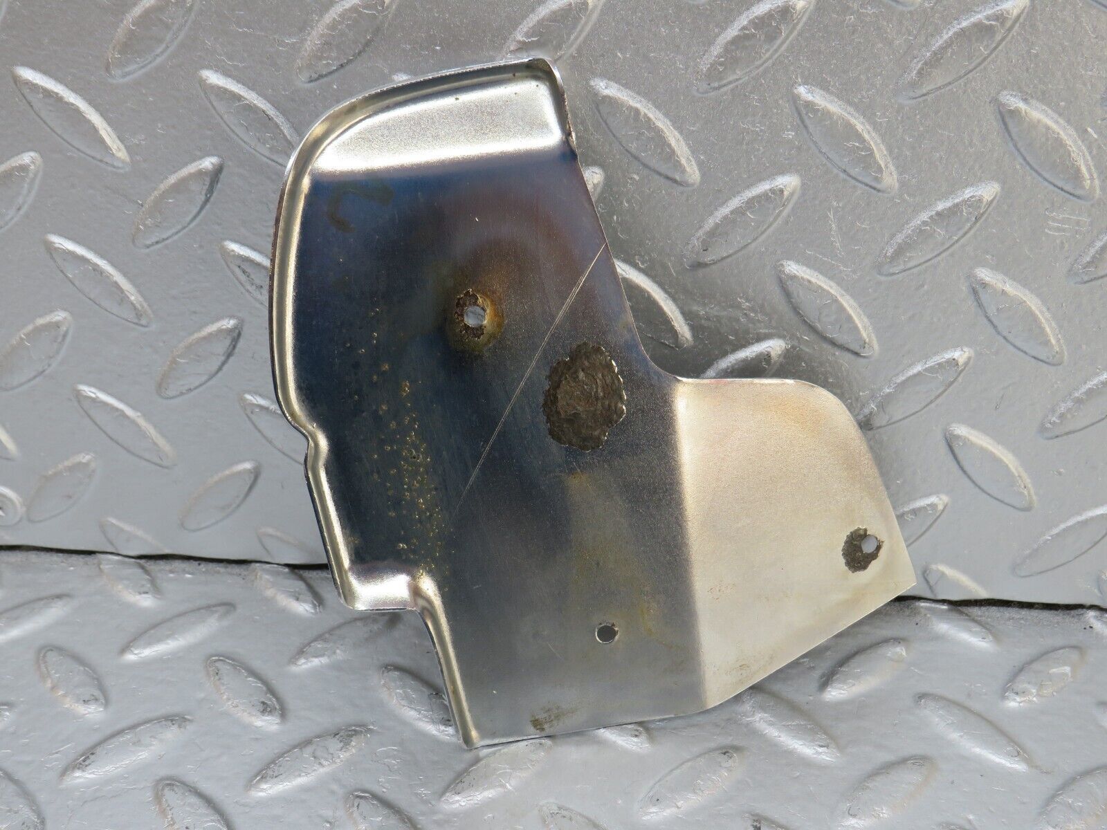 34314 Mercedes-Benz C126 380SEC Coupe Door Chrome Cover Left Side