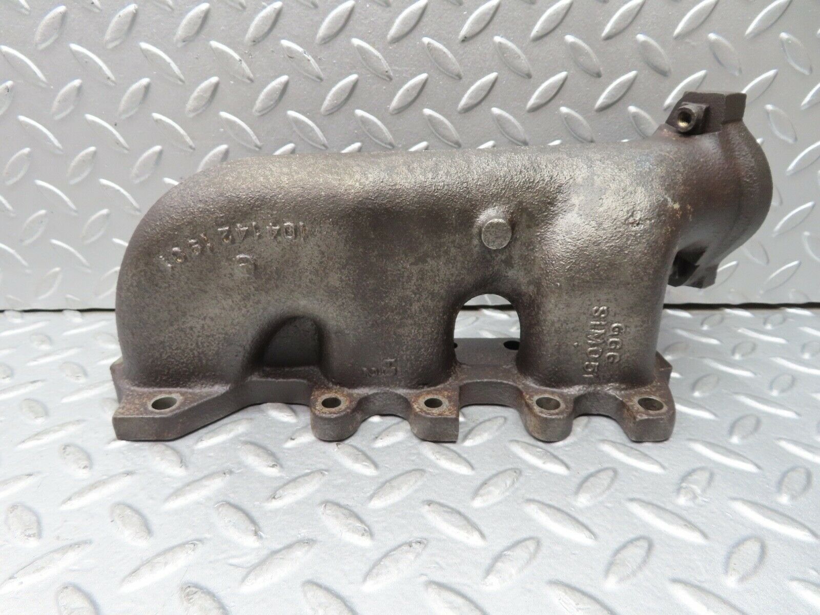 17385 Mercedes-Benz R129 300SL Coupe Exhaust Manifold Cylinder 1-3 1041421901