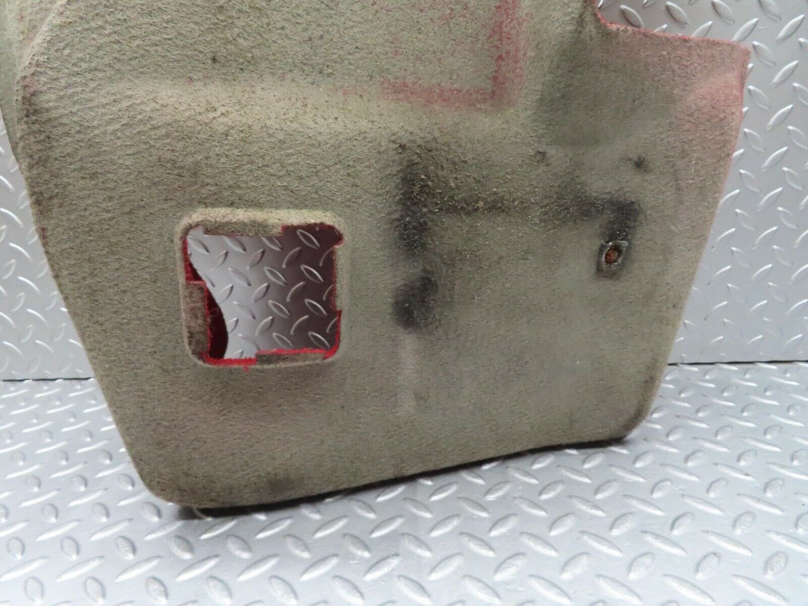 11857 Mercedes-Benz R129 300SL Coupe Trunk Cover Panel Left Red