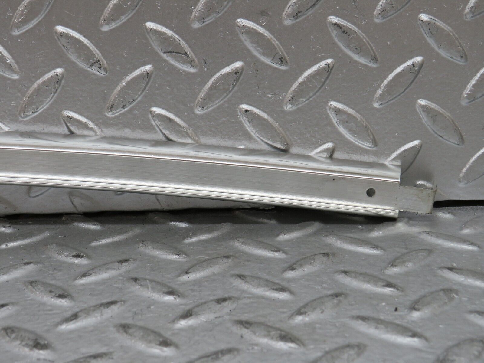 28060 Mercedes-Benz W123 280E Rear Left Door Chrome Window Channel