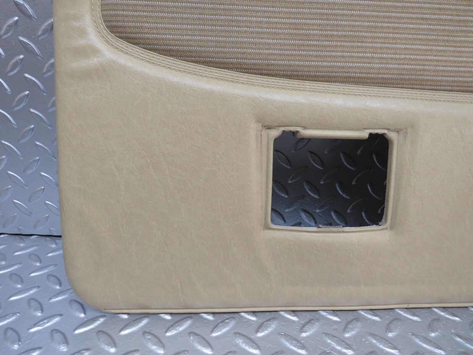 0612 Mercedes-Benz W123 230E Rear Right Door Card Panel Beige