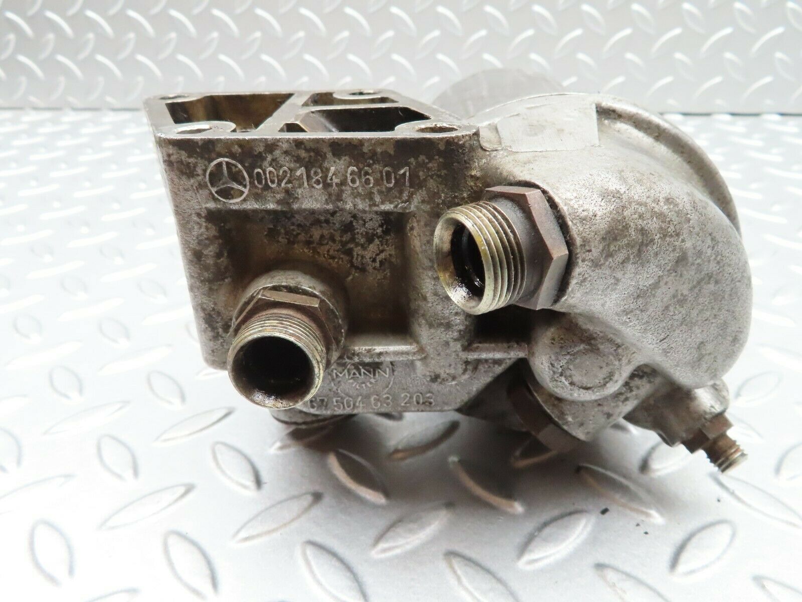 4836 Mercedes-Benz W114 280CE Coupe Oil Filter Housing 0021846601