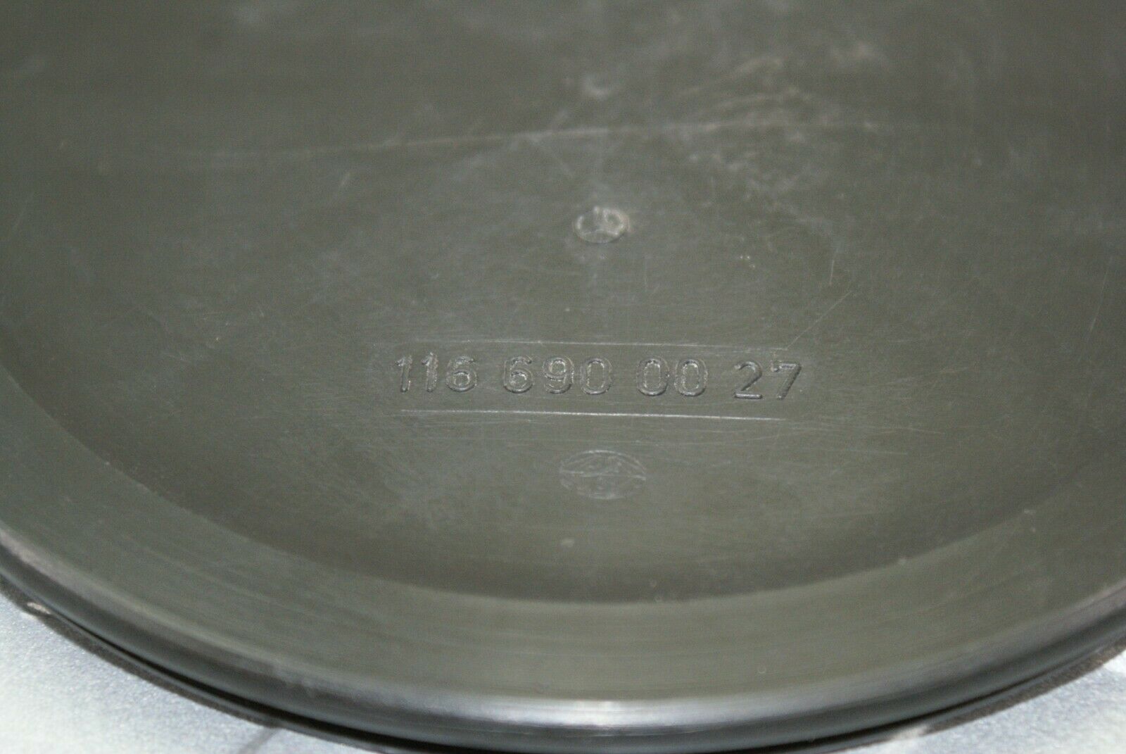 3032 Mercedes-Benz C123 280CE Coupe Fuel Tank Access Cover Panel 1166900027