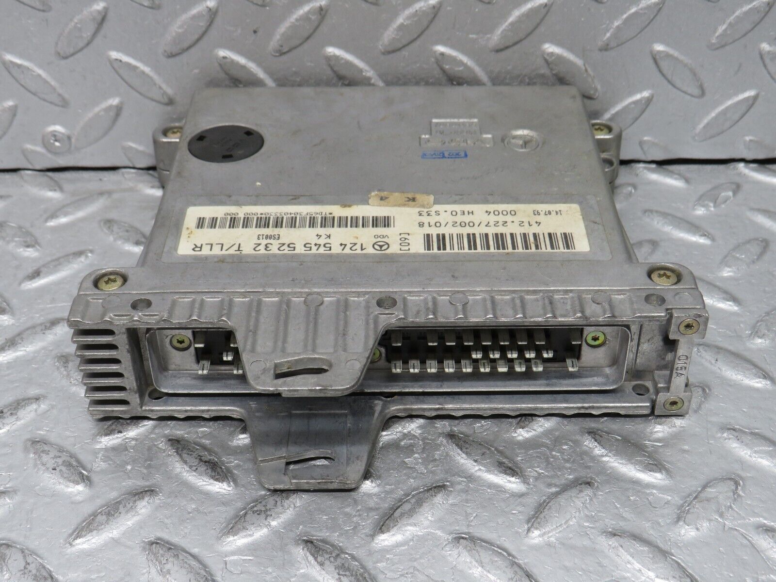 37899 Mercedes-Benz A124 320E Cabriolet Idle Cruise Control Unit Module VDO 1245455232