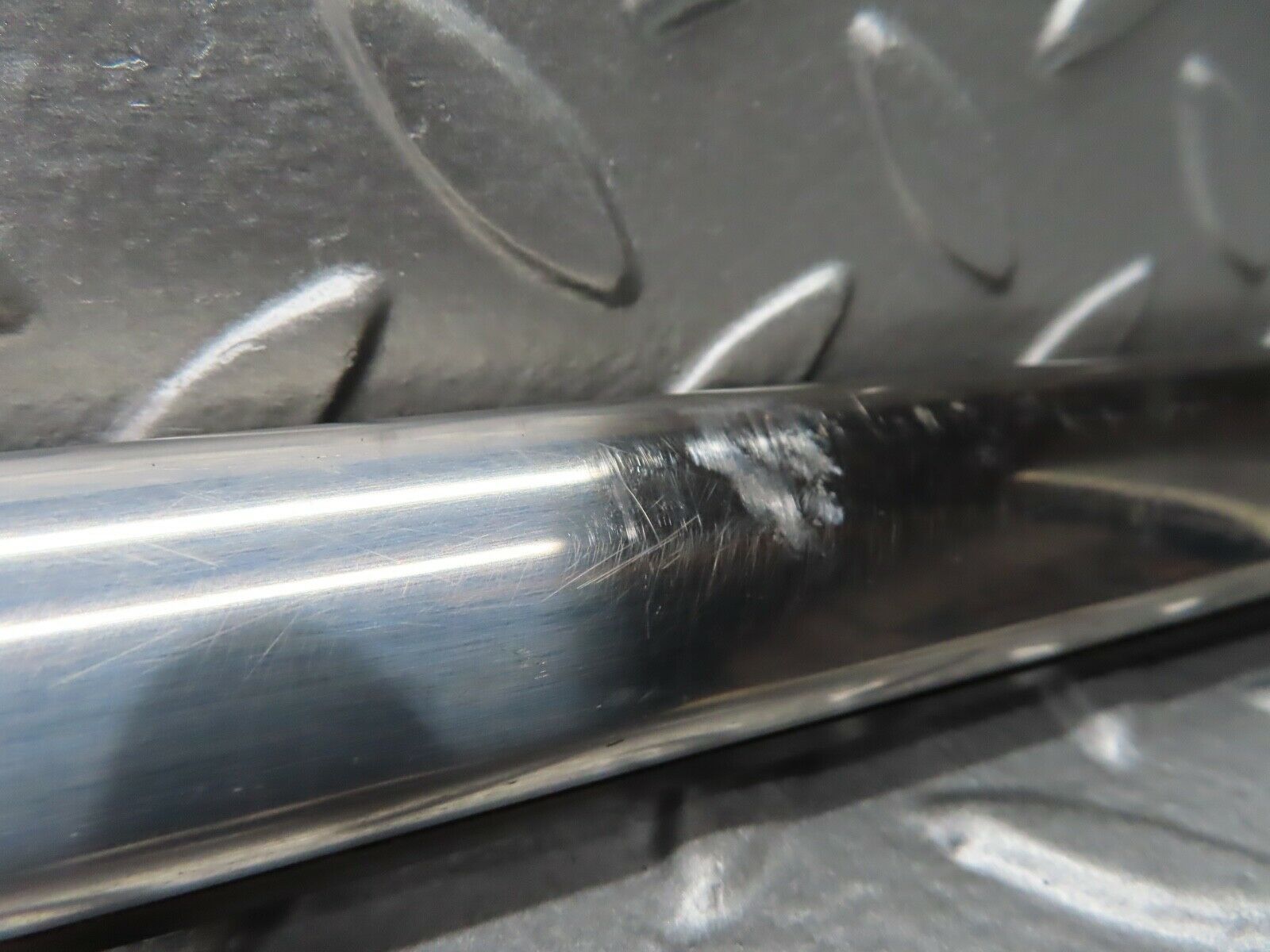 20466 Mercedes-Benz W114 280CE Coupe Left Skirt Chrome Trim Strip