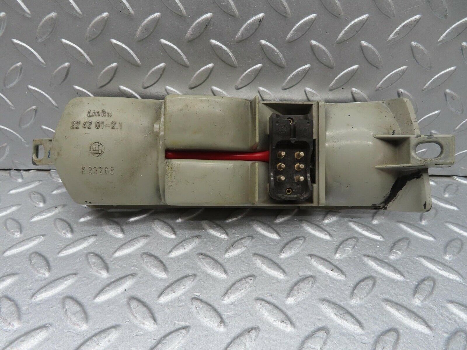 12976 Mercedes-Benz W111 220SE Left Tail Light Cover Bulb Holder