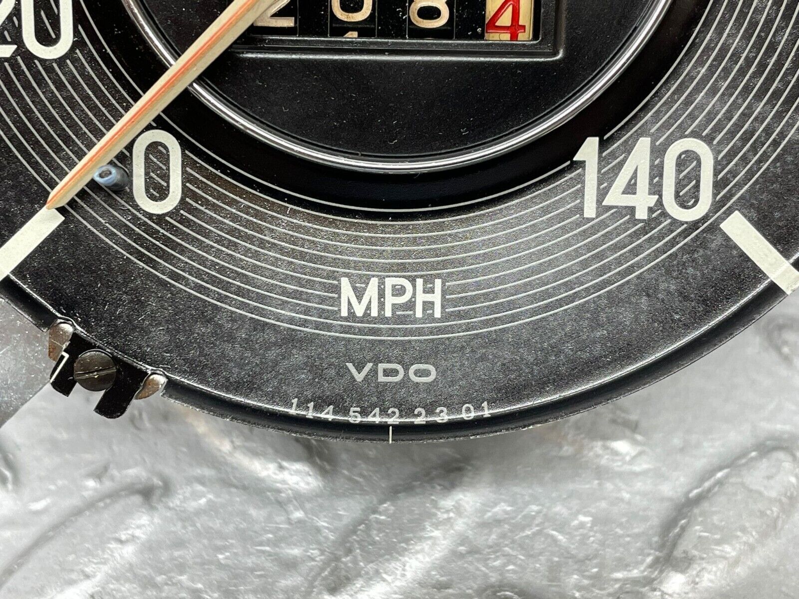 35894 Mercedes-Benz W108 Instrument Cluster Speedometer 1145422301