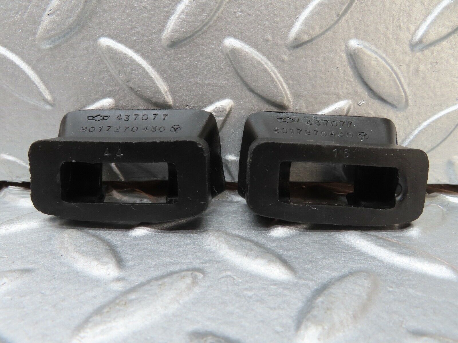 17480 Mercedes-Benz R129 300SL Coupe Door Check Strap Rubber Seal Pair