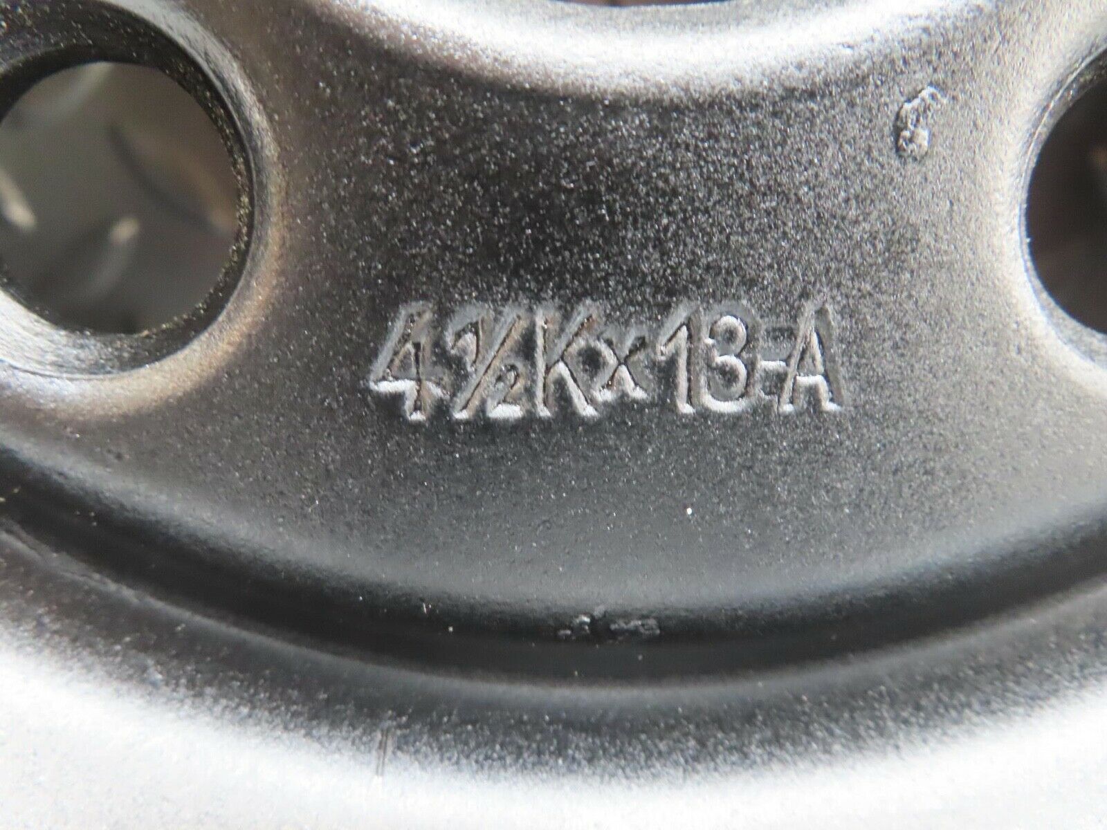 0130 Mercedes-Benz W120 PONTON Steel Wheel Rim 4.5kx13